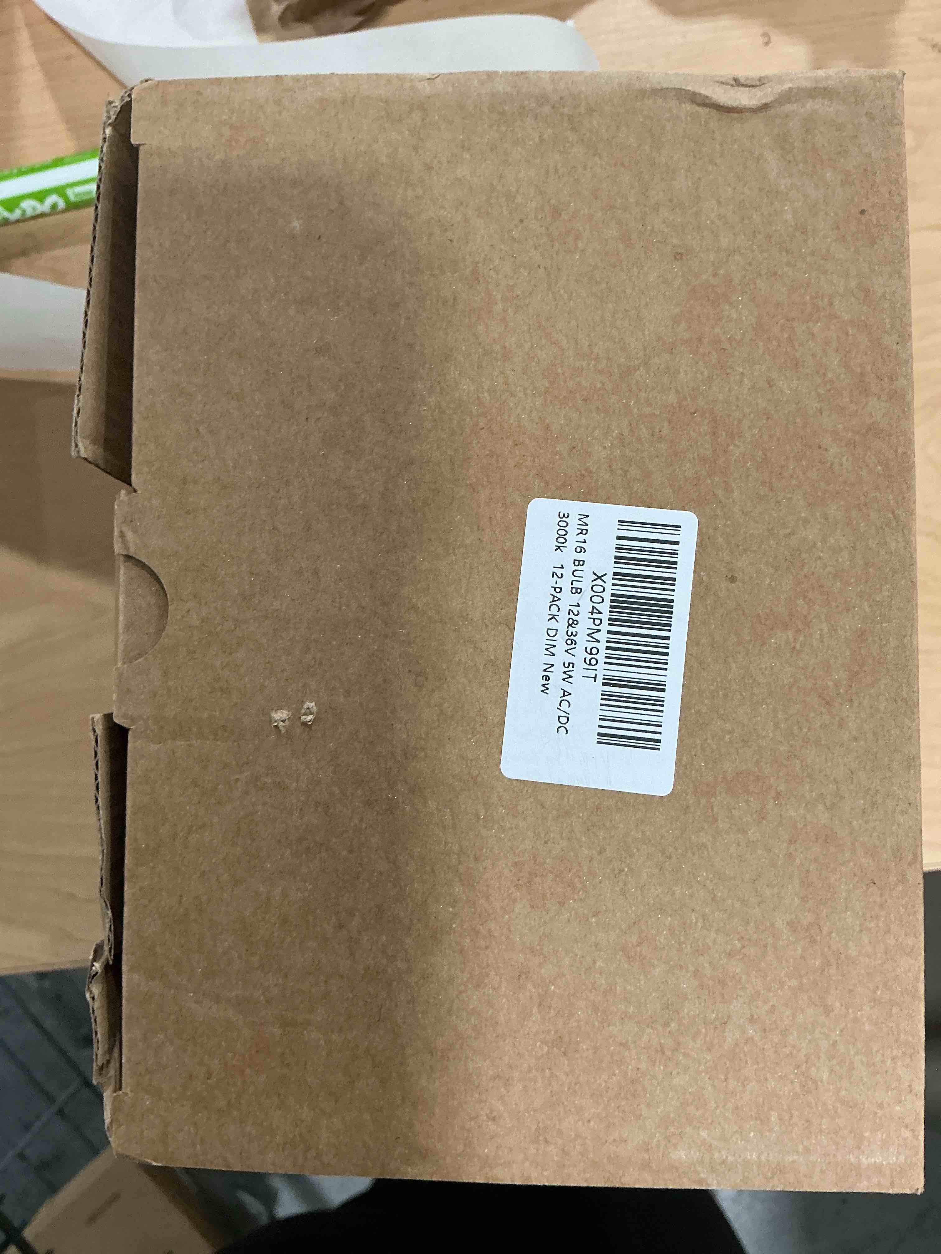 Condition photo showing New/Like New for vinaco mr16 bulb?6 pack mr16 halogen bulb 50w gu5.3 base, 800lm high output mr16 12v 50w halogen, 2800k warm white mr 16 dimmable with clear glass cover, mr 16 gu5.3 for landscape, track lights