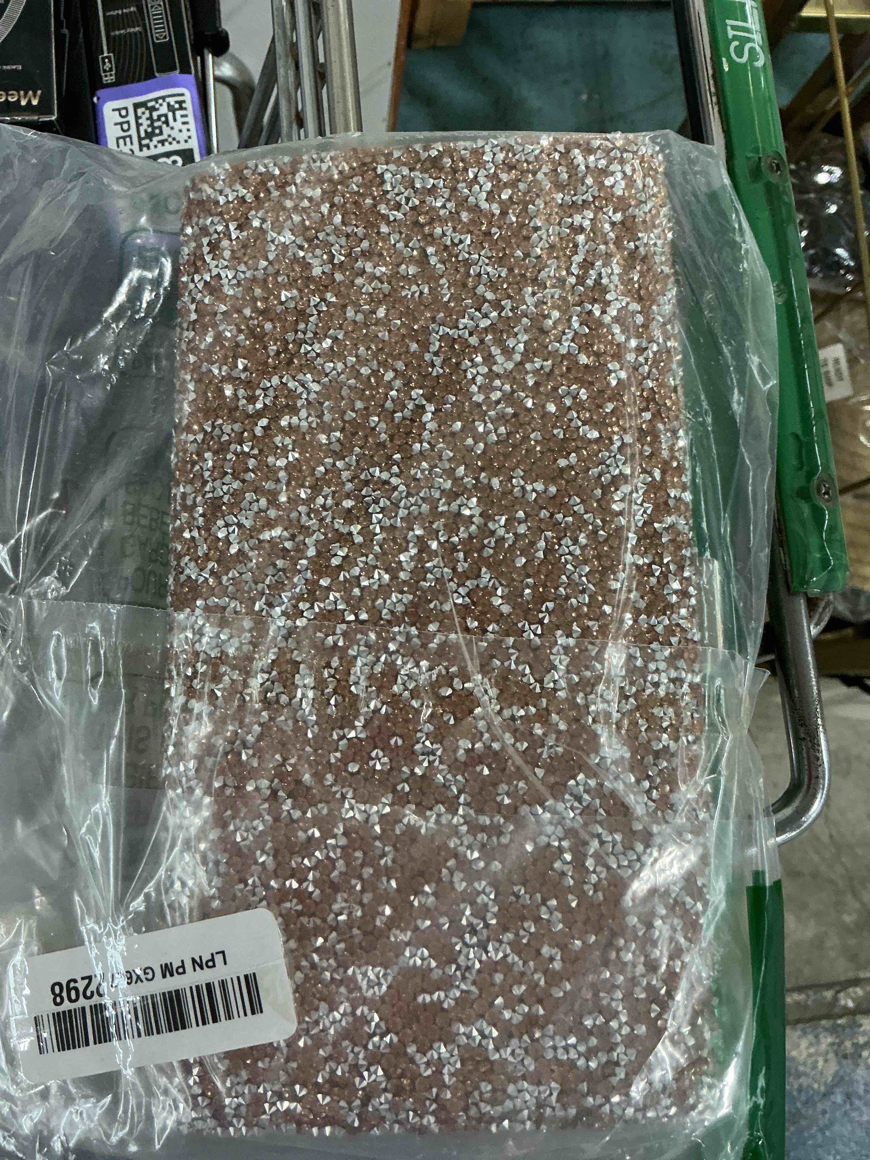 Condition photo showing New/Like New for evening bag clutch purses for women glitter handbags for wedding party prom dance