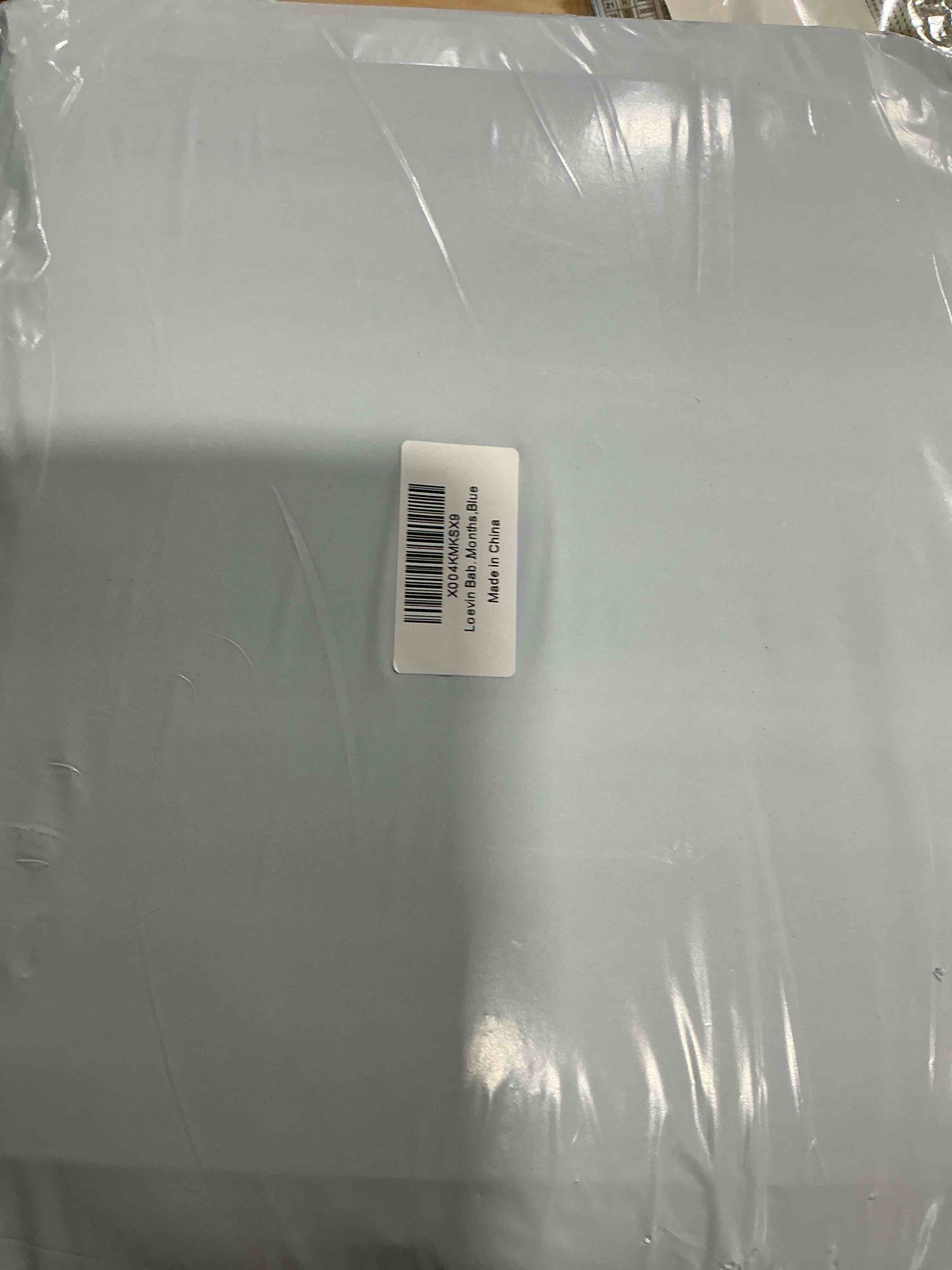 Condition photo showing New/Like New for newborn lounger & baby nest – essential baby registry gift – xl portable infant floor cushion for tummy time support – machine washable cotton cover (cpc certified)