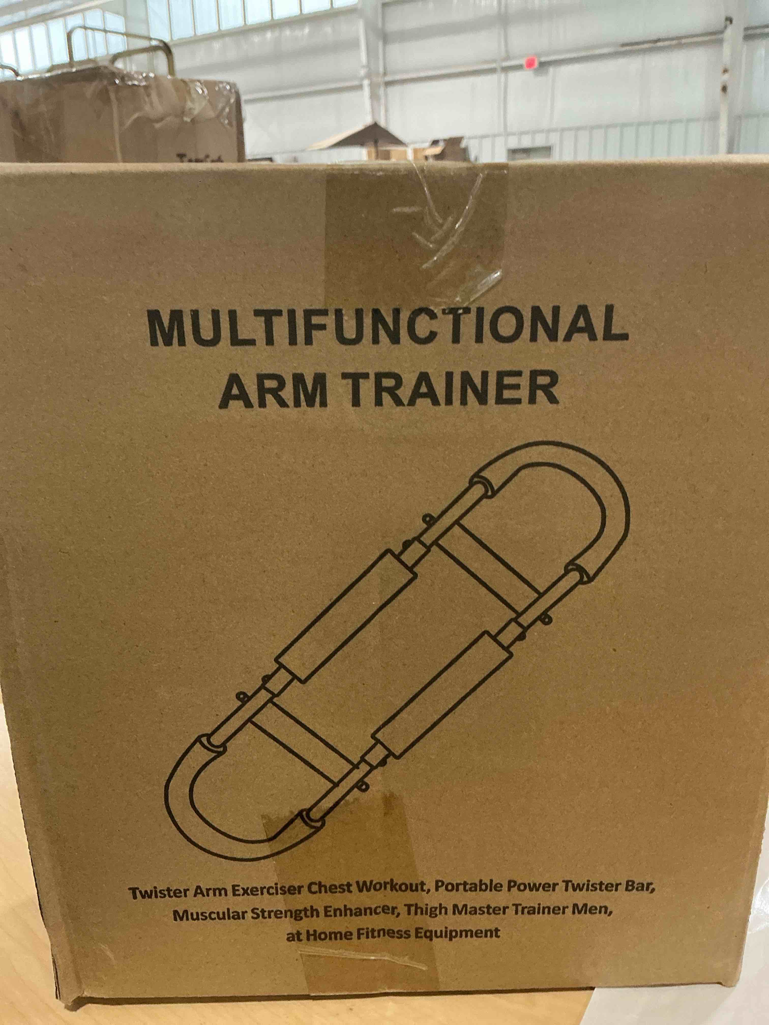 Condition photo showing New/Like New for twister arm trainer, adjustable chest workout equipment for men & women, home gym strength trainer, muscle builder & strength training for arms, chest blue, 20-60lb