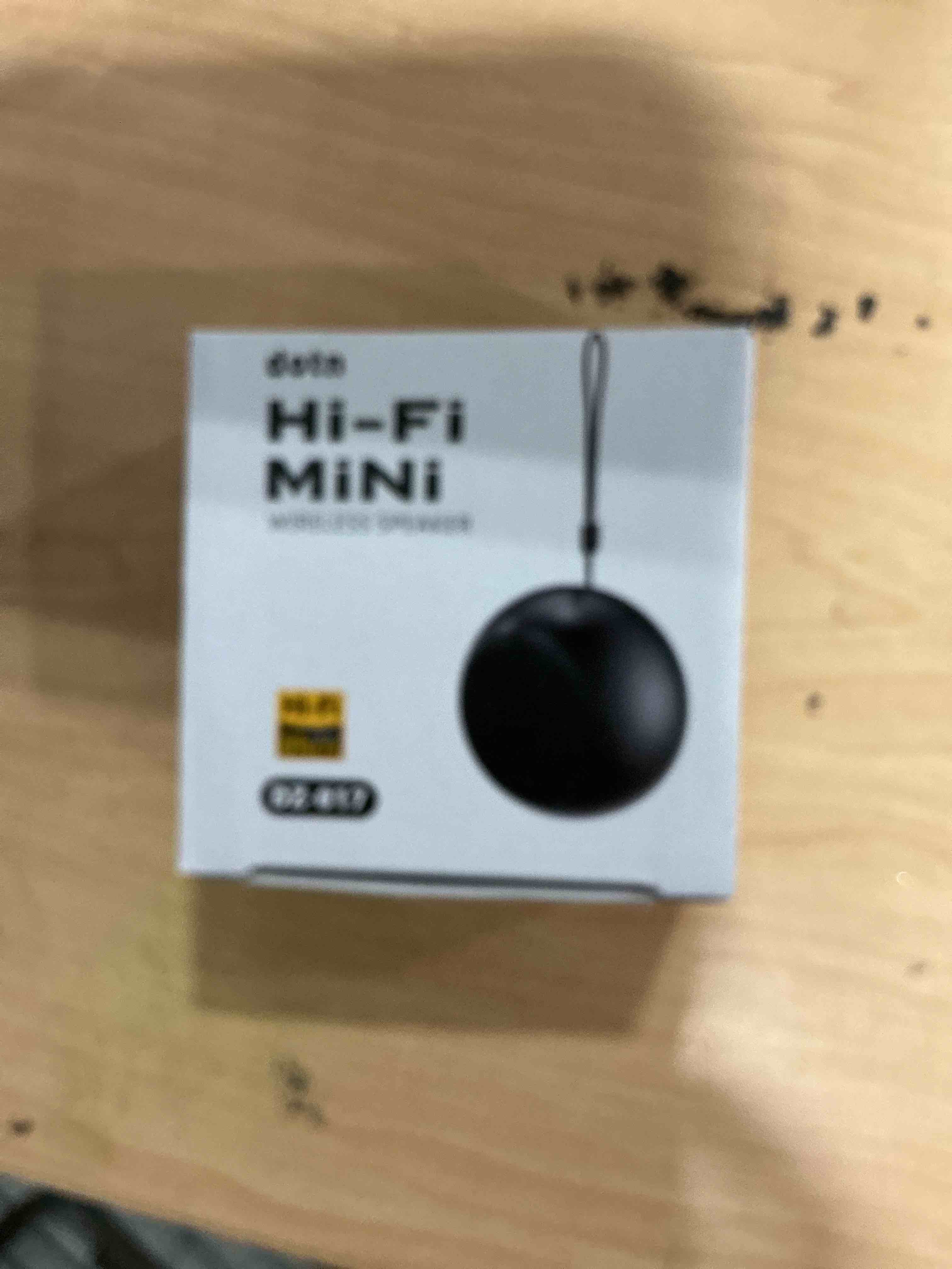 Condition photo showing Brand New for small speaker, portable bluetooth speaker with loud stereo sound and robust bass, mini speaker with lanyard easy to carry, brief design, ipx7 waterproof speaker for shower, room, hiking, silver