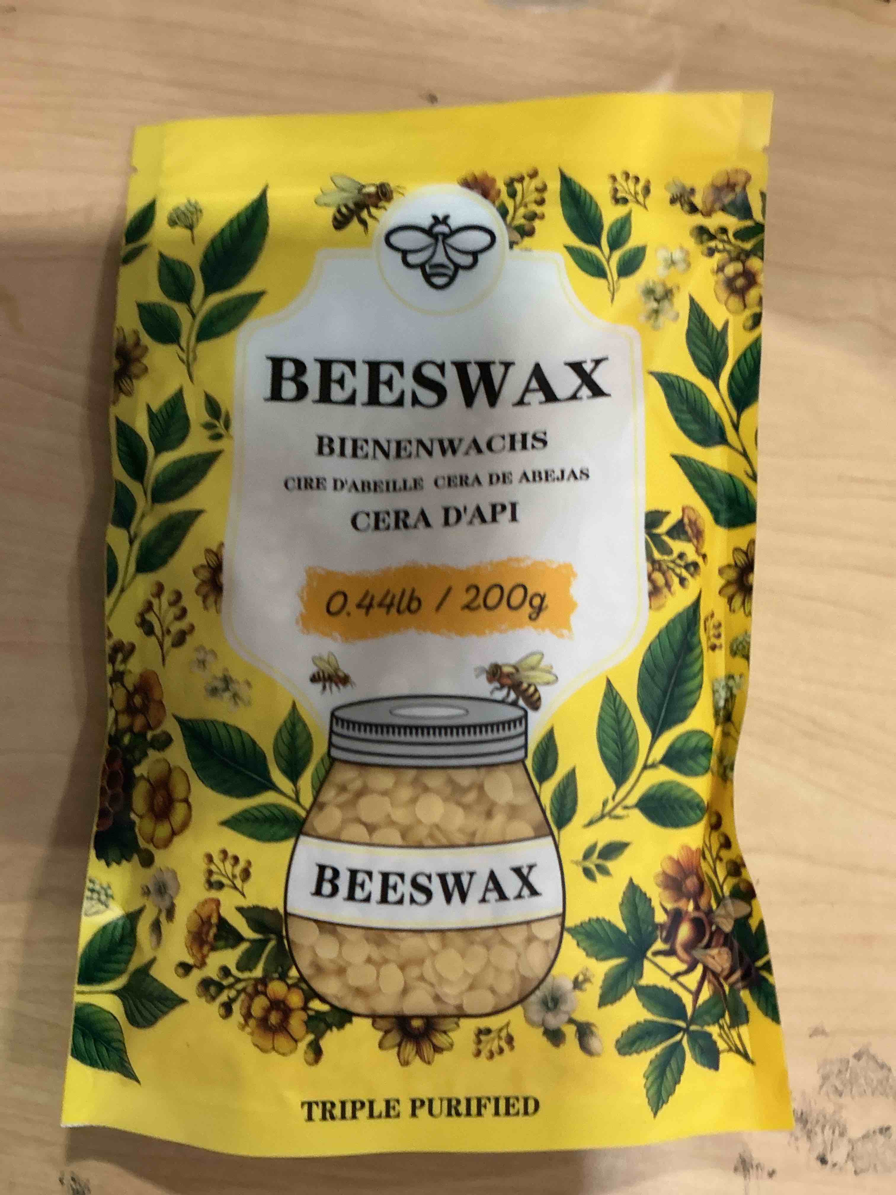 Condition photo showing New/Like New for beeswax pellets 0.44lb vegishine pure and natural white beeswax for candle making, diy skin care, lip balm, polishing, lotion, soap, candle making supplies