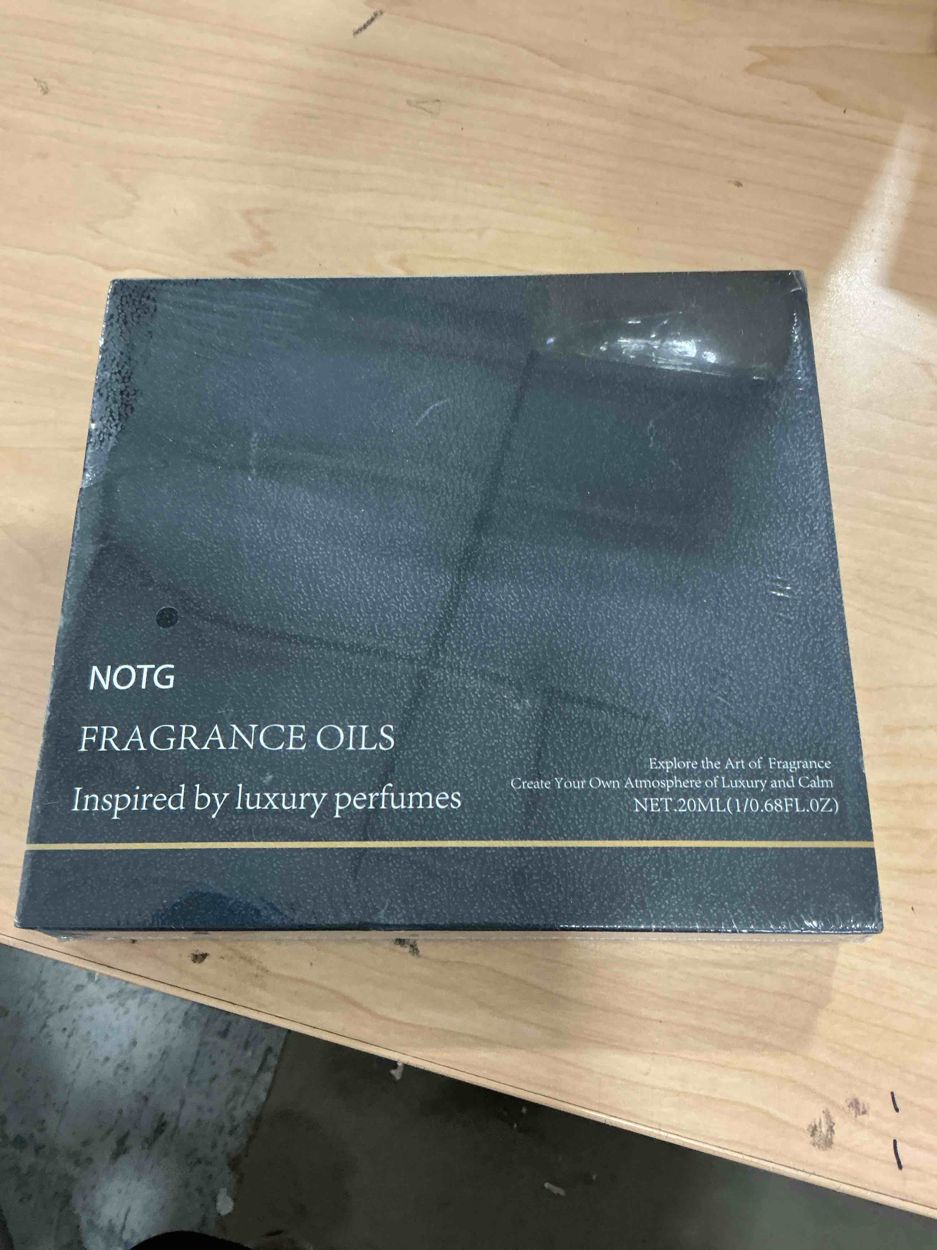 Condition photo showing Brand New for essential oils set - top 6 luxury scents for diffuser, humidifier, aromatherapy, candle & soap making, premium scented oil gift set for home & office, inspired by luxury brand perfumes(20ml) high end 6-piece set