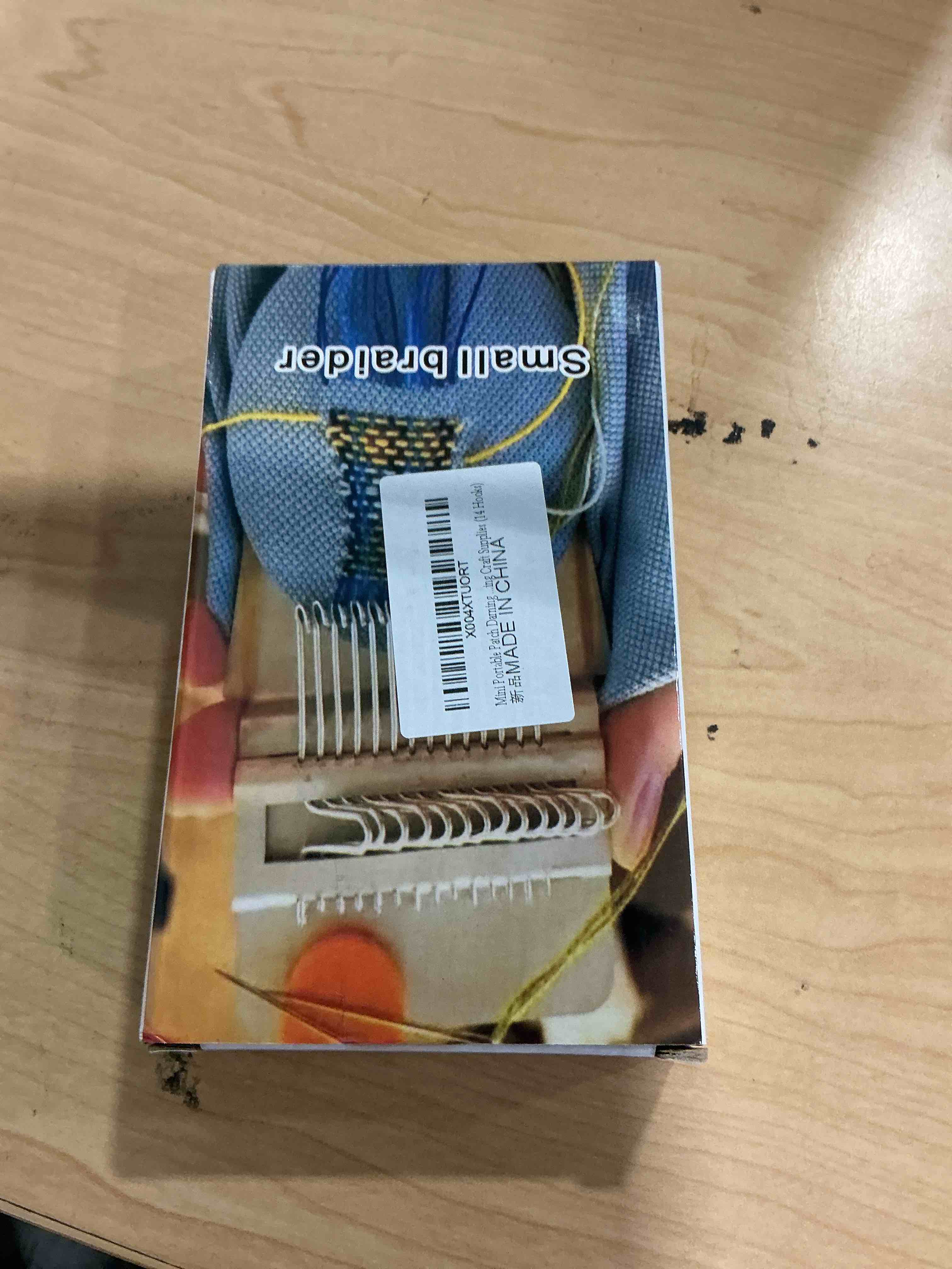 Condition photo showing Brand New for mini portable darning kit, quick sewing repair tool set for clothes & fabrics, 14 hooks sewing craft supplies