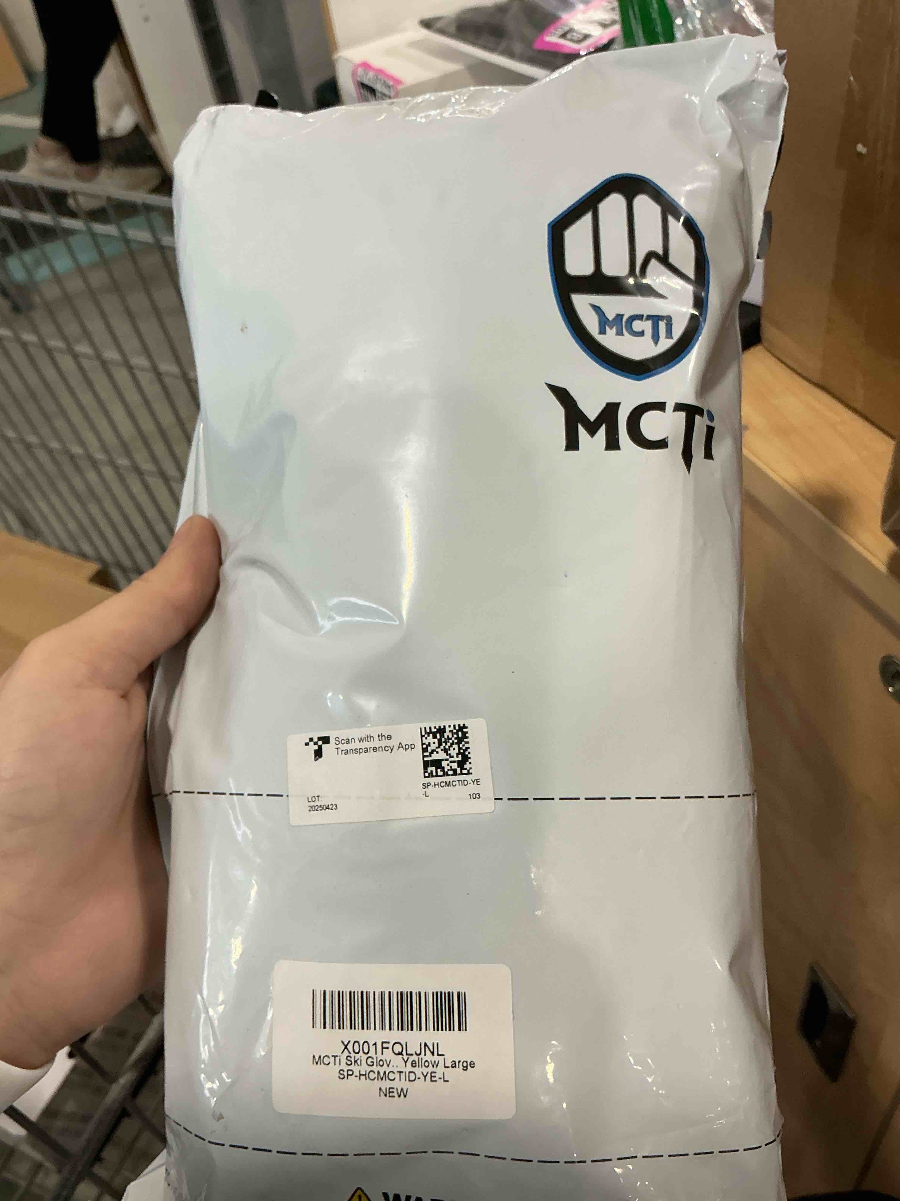 Condition photo showing Brand New for mcti ski gloves,winter waterproof snowboard snow 3m thinsulate warm touchscreen cold weather women gloves wrist leashes yellow large