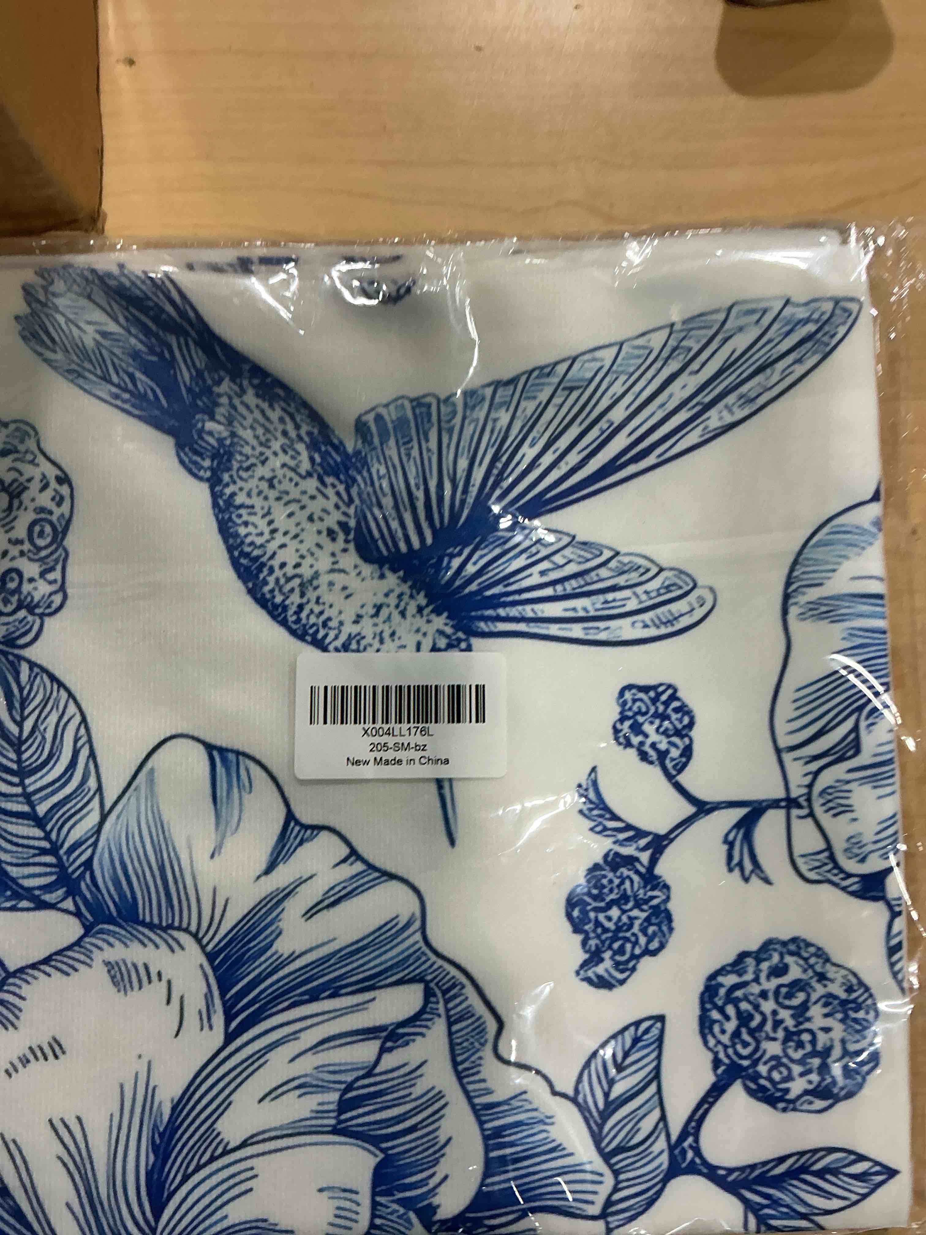 Condition photo showing Brand New for chinoiserie floral kitchen towels blue white flowers bird dish towels 18 x 28 inch decorative hand drying tea towel for farmhouse cooking baking cleaning wipes, set of 2