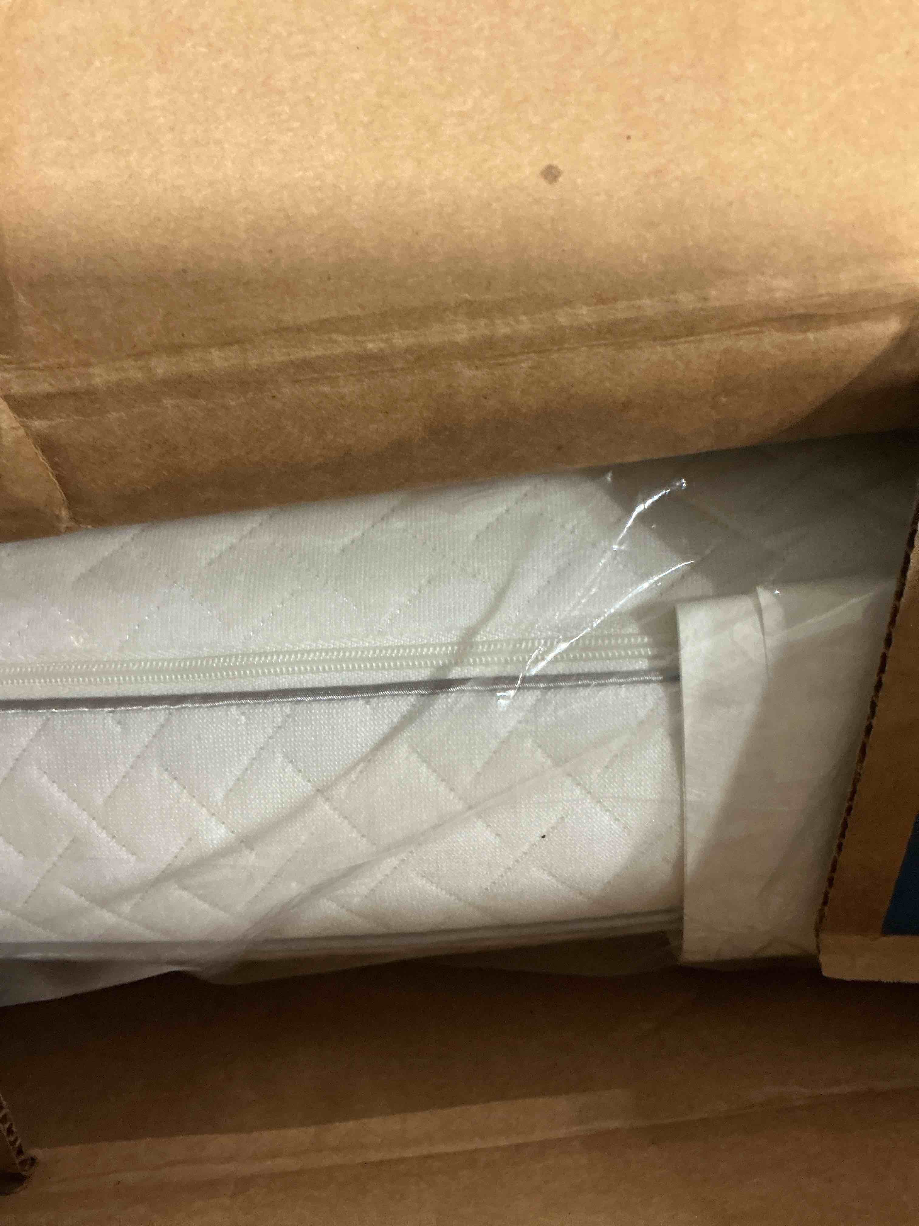 Condition photo showing Brand New for sealy molded bed pillow for pressure relief, adaptive memory foam with washable knit cover, standard, 16x24x5.75 inches, white, grey