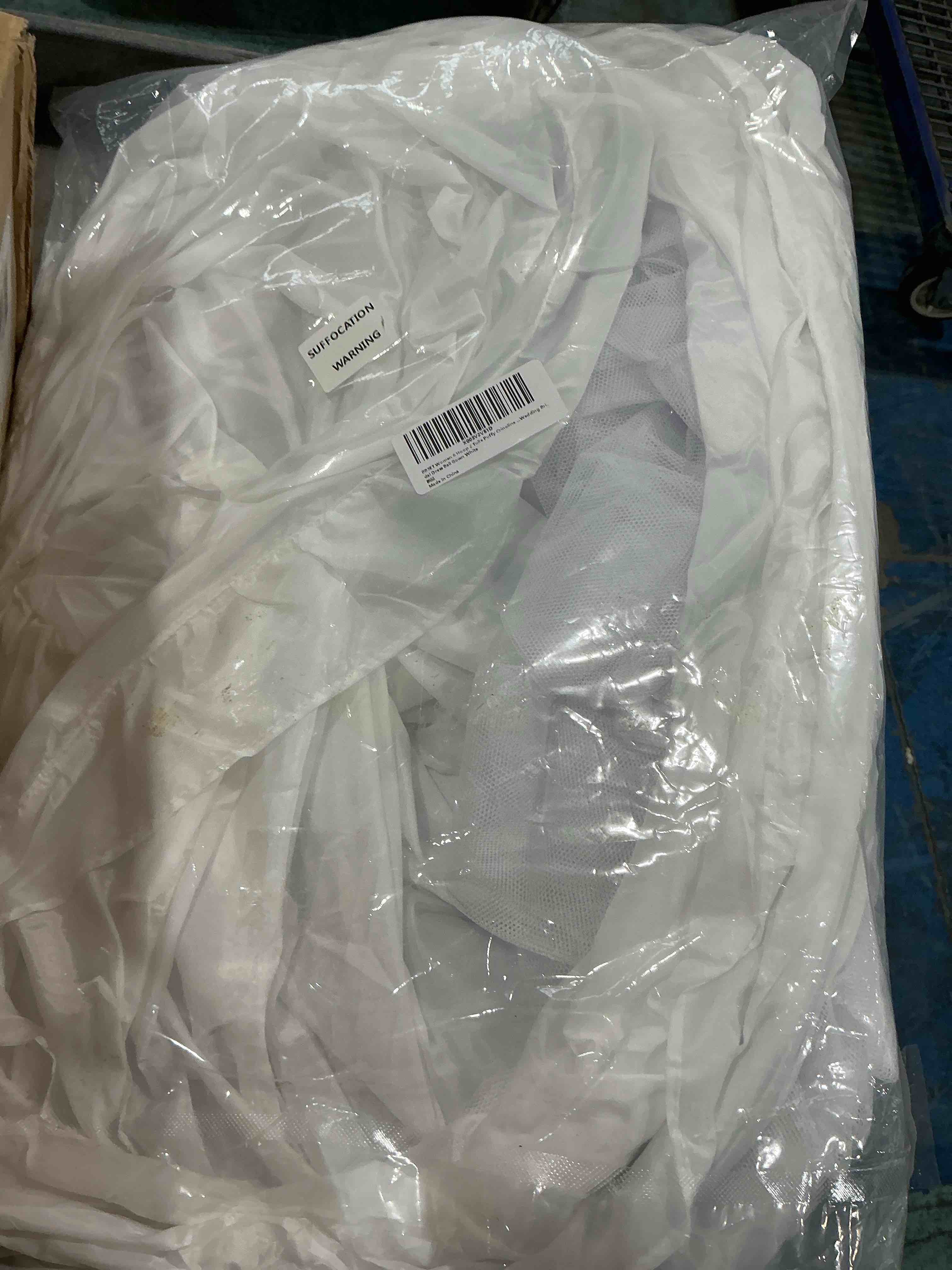 Condition photo showing Good Condition for bbset women puffy crinoline petticoat 6 hoop 2 tulle layers skirt slips long underskirt for quinceanera wedding bridal dress 6 hoop 2 tulle ball gown