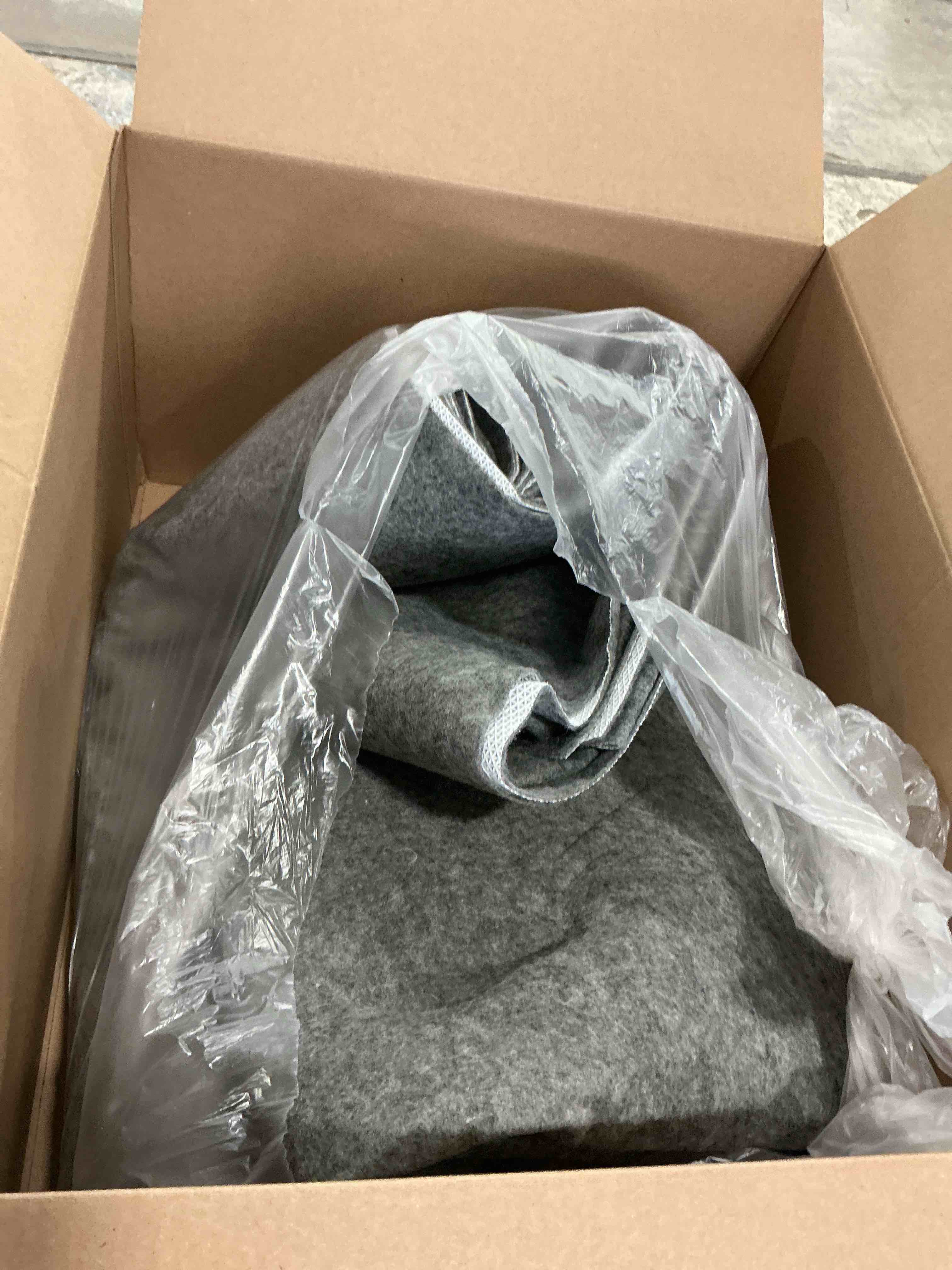 Condition photo showing New/Like New for modigt gray - underfelt carpet for speaker sub box carpet, trunk liner, truck, boat aaaa grade (40" x 70")