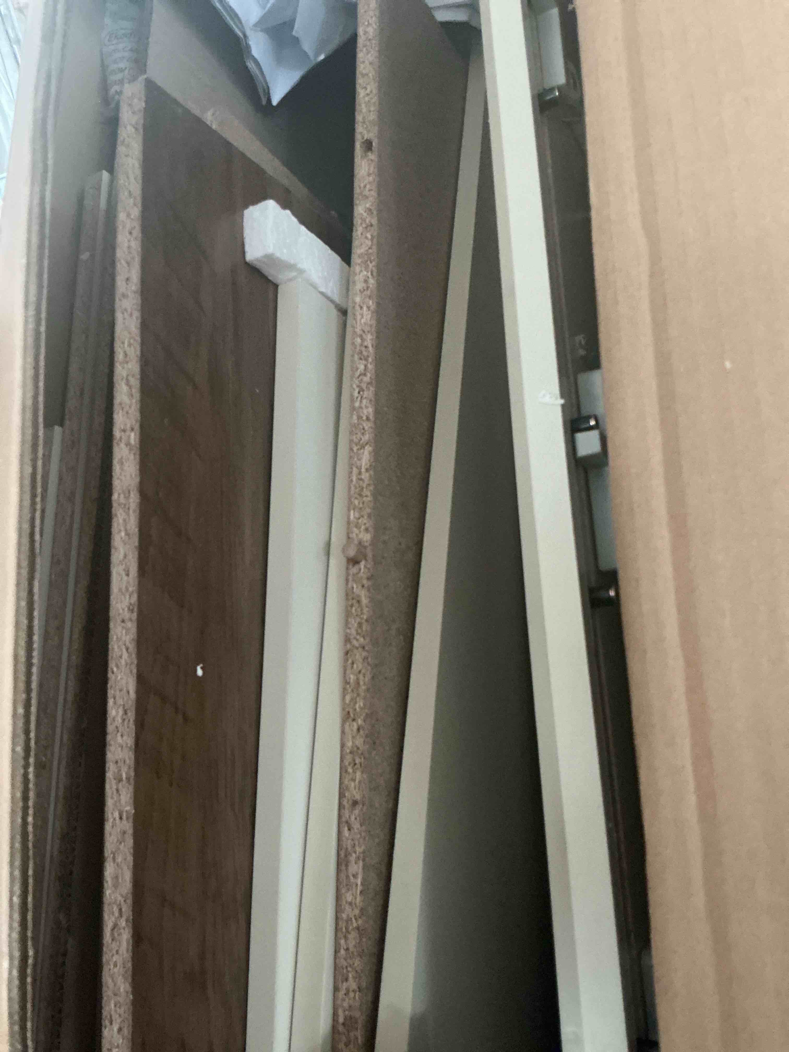 Condition photo showing New/Like New for airynee 5 drawers dresser for bedroom, 47.2" tall storage organizer, wood tabletop tv stand for living room, guest room, closet, entryway, and nursery, oak