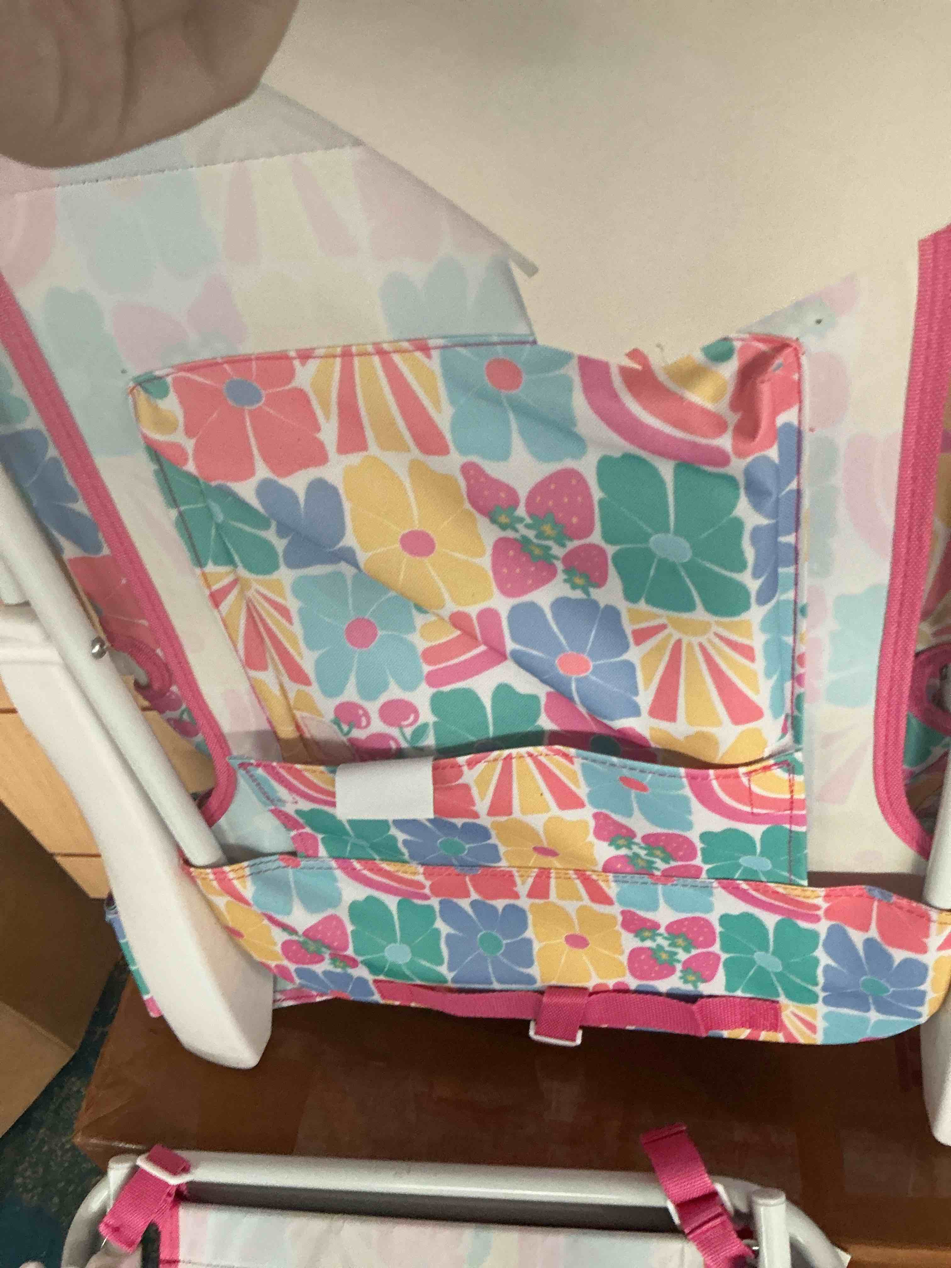 Condition photo showing Brand New for suteck beach chair, adjustable 5-position backpack beach chairs for adults kids, foldable lay flat chair with cooler bag, cup holder and lumbar pillow, reclining lay down chairs (1, rainbow pink)