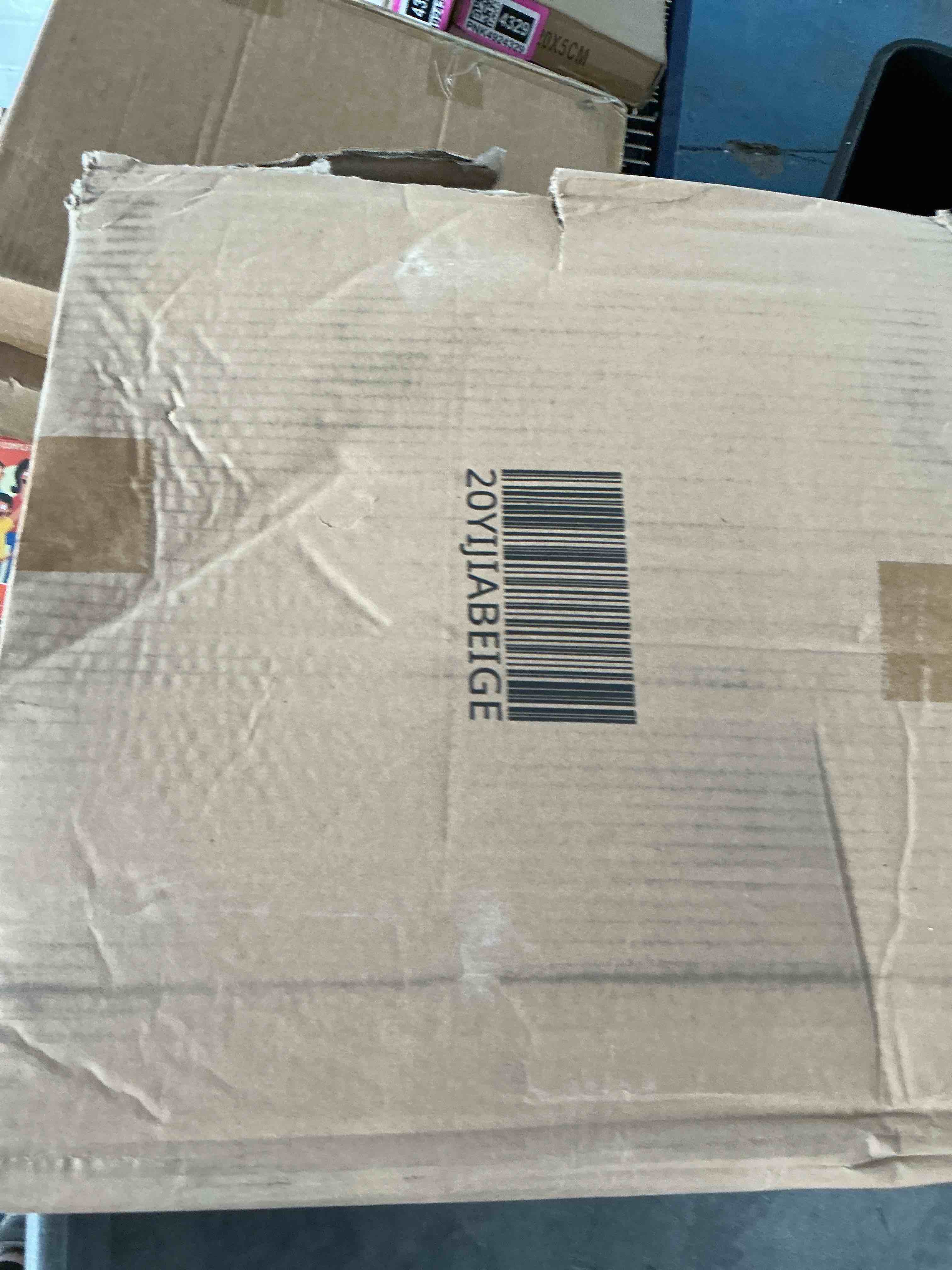 Condition photo showing New/Like New for amazon basics slim, velvet, non-slip suit clothes hangers, ivory/beige- pack of20