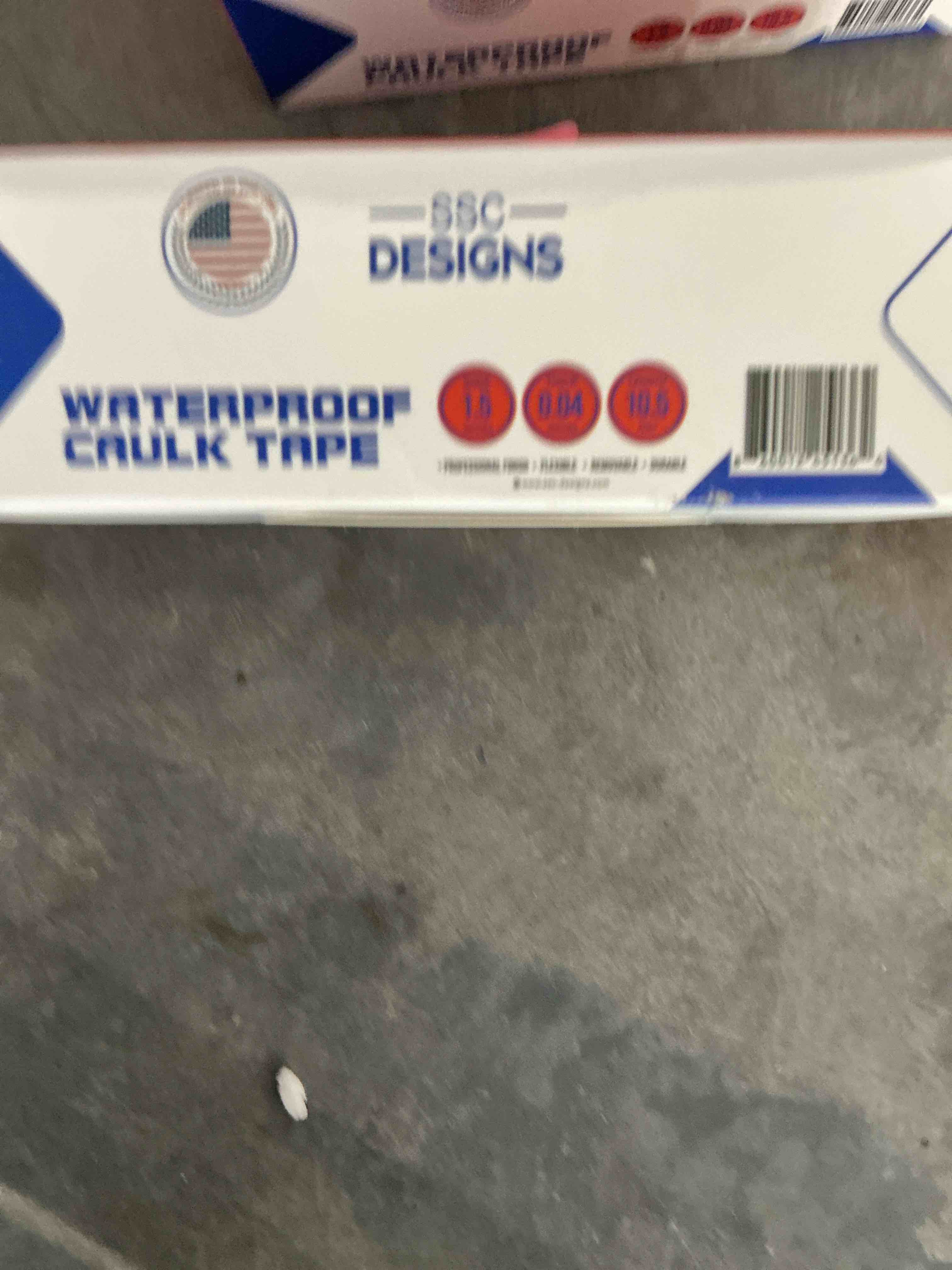 Condition photo showing New/Like New for tousea professional waterproof caulk strip - self adhesive white sealing tape for toilet, tub, peel and stick backsplash finisher - renter friendly, easy install