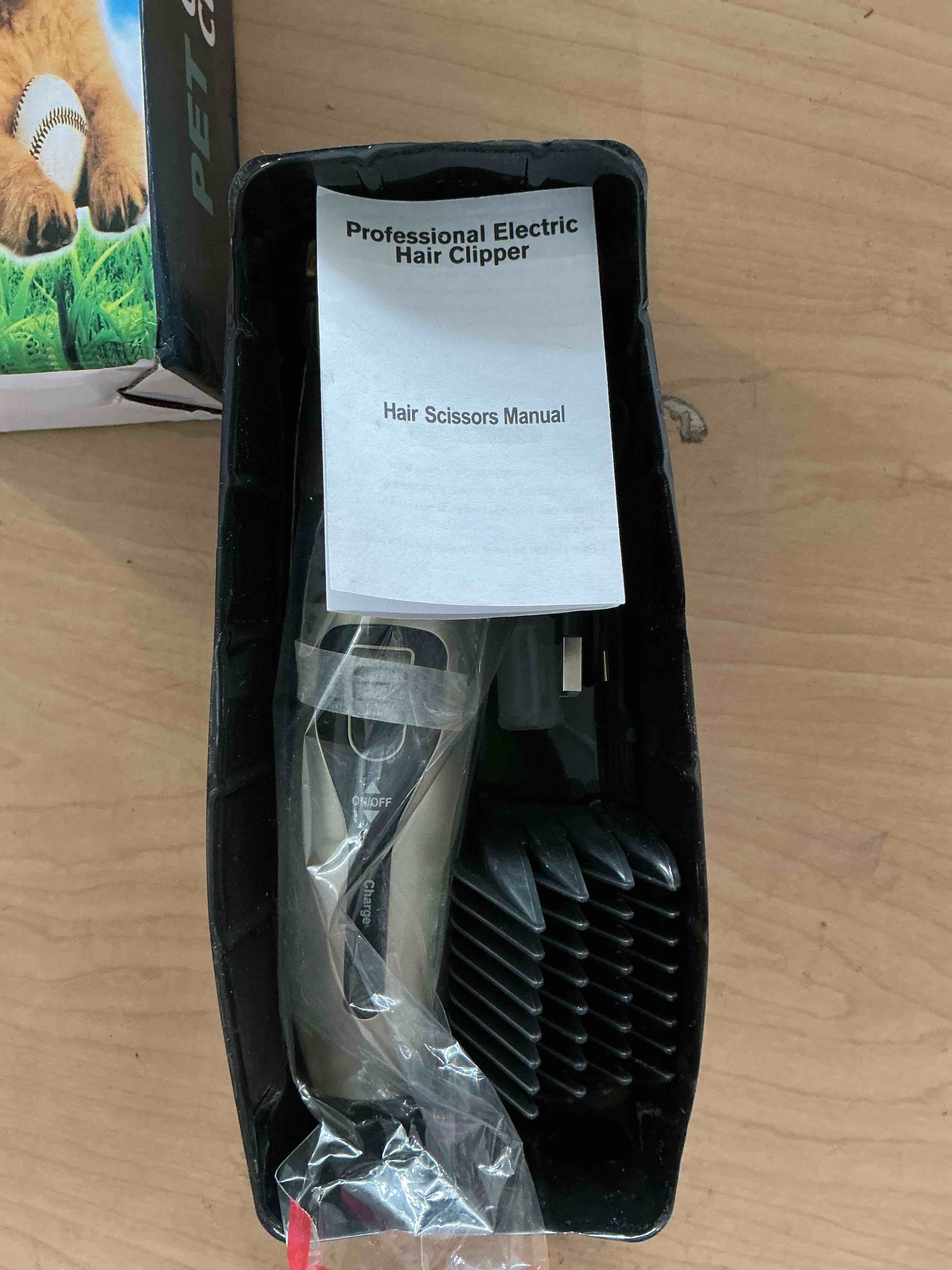 Condition photo showing New/Like New for dog clippers grooming kit cordless,low noise, electric quiet,rechargeable, dog trimmer grooming, pet hair clippers for thick coats,shaver for small and large dogs cats