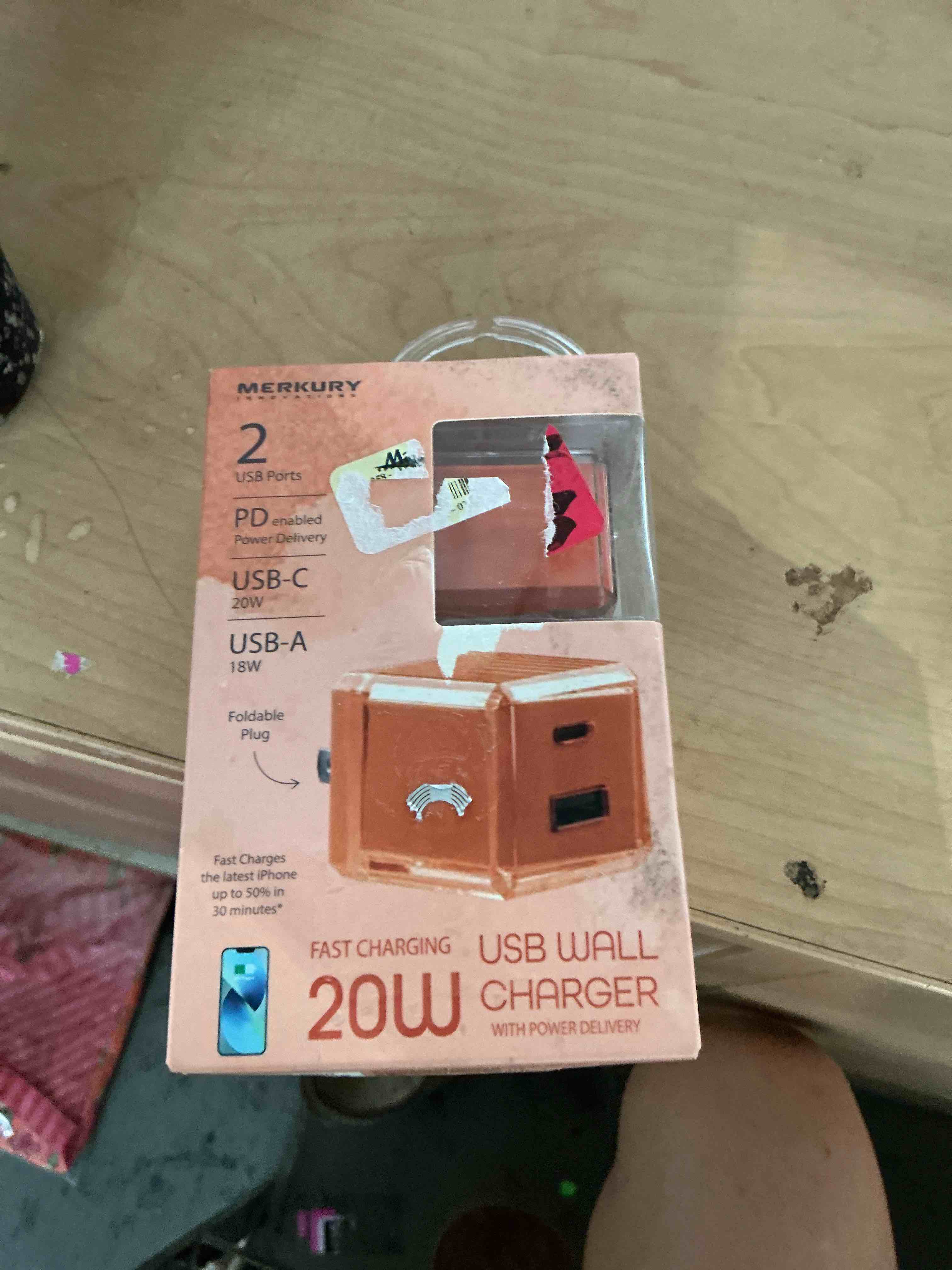 Condition photo showing New/Like New for usb c wall charger block 20w, dual port pd power delivery fast type c charging block plug compatible with iphone 11/12/13/14/15/16/17 pro max, xs/xr/x, ipad pro, samsung galaxy