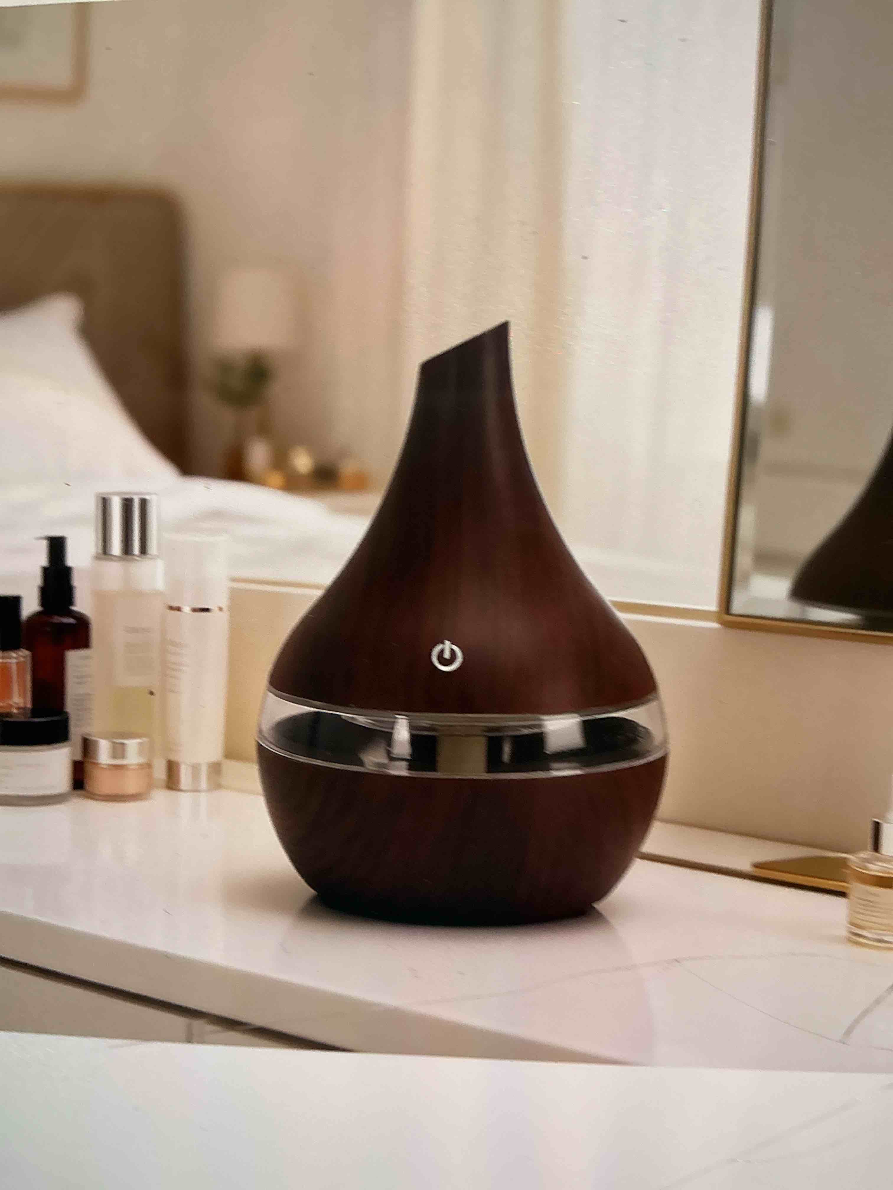 PORALYNNEA USB mini aromatherapy humidifier essential oil diffuser LED lights for home office atmosphere