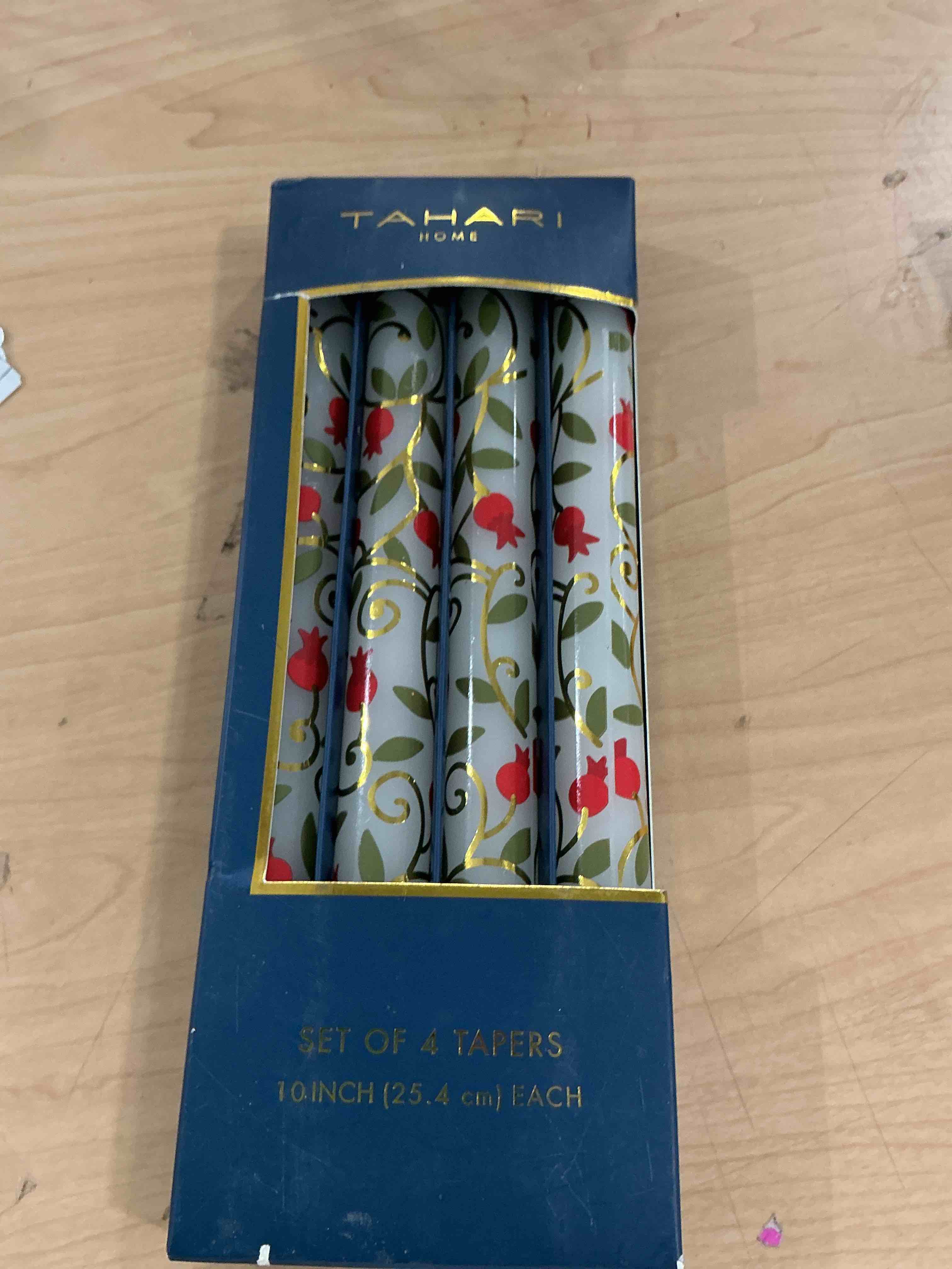 tahari home set a four tapers 10 inch