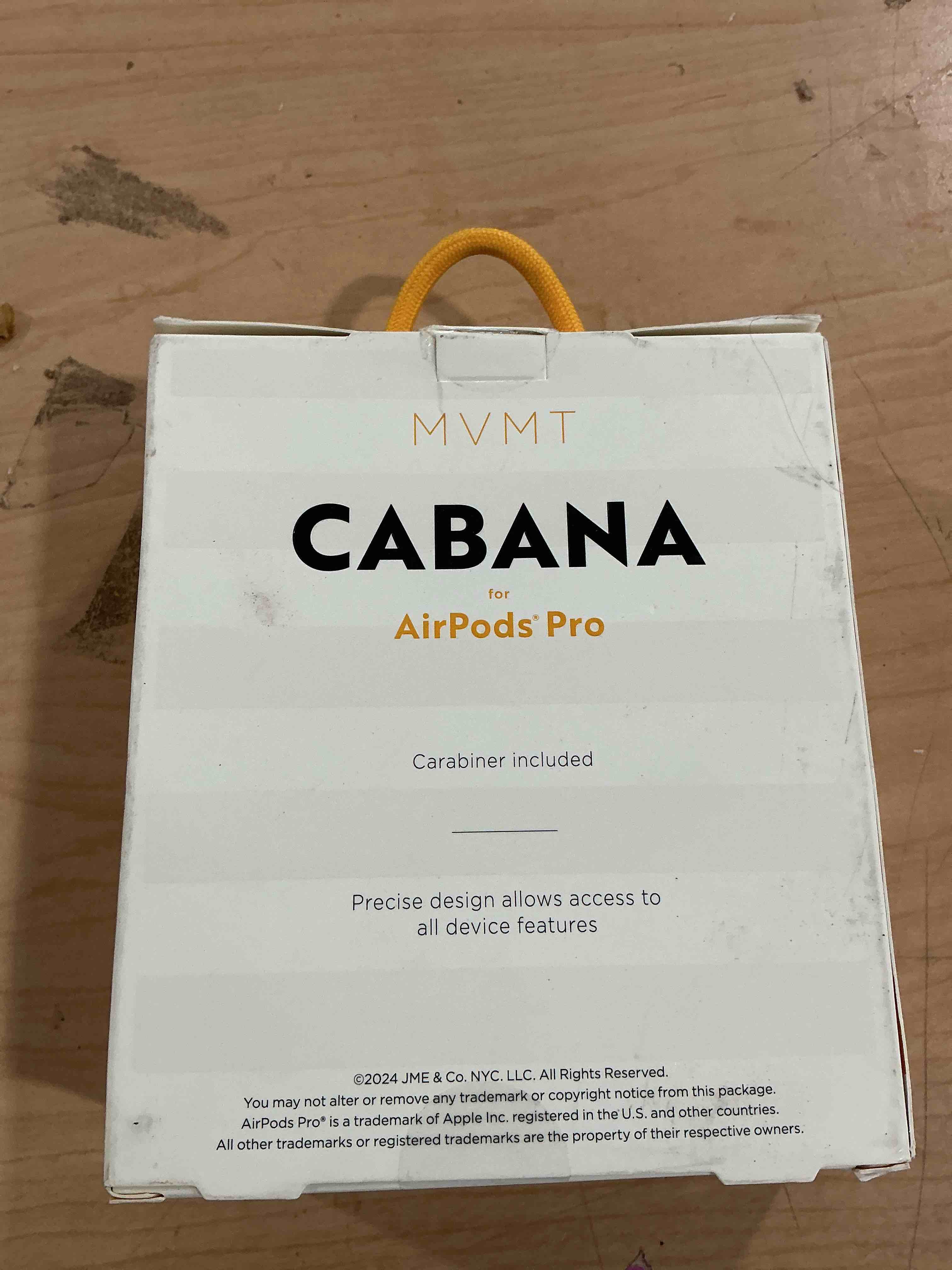 Condition photo showing New/Like New for mvmt cabana airpods pro 
