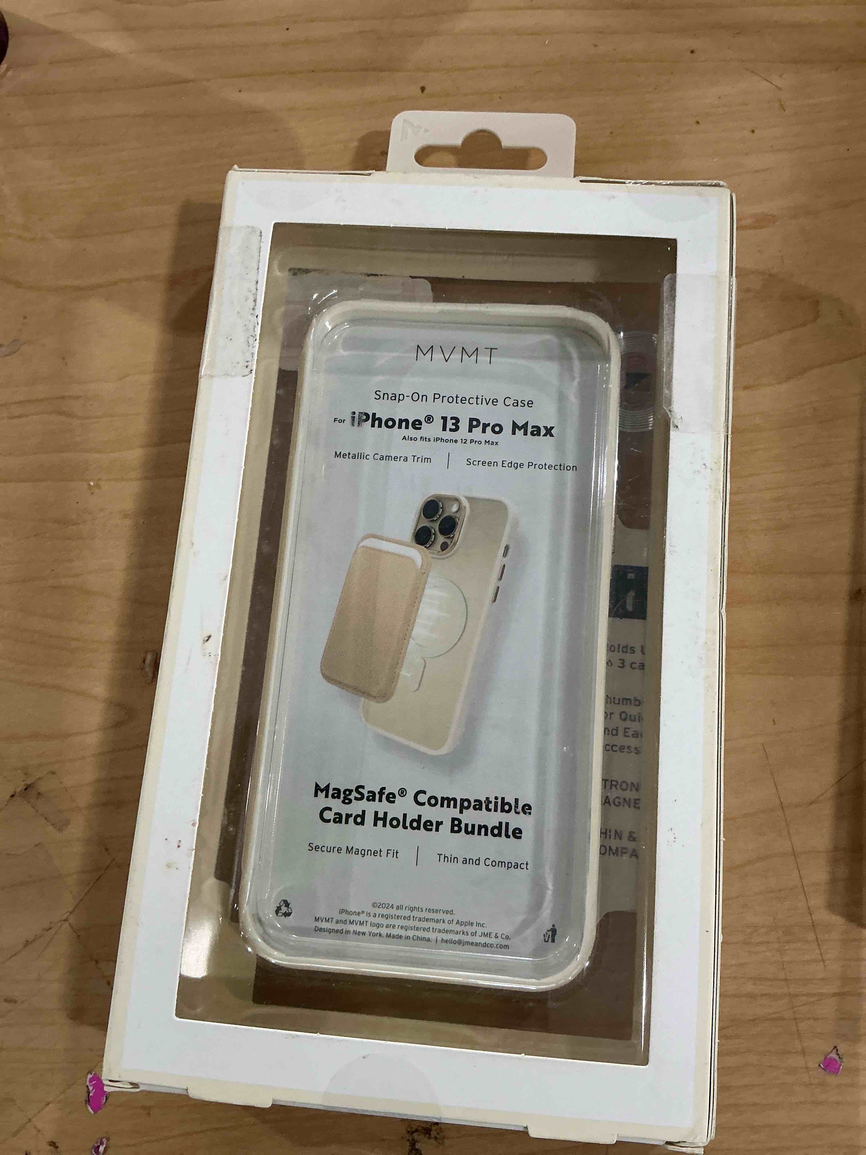 Condition photo showing New/Like New for mbmt defender in wallet for iphone 13 pro max