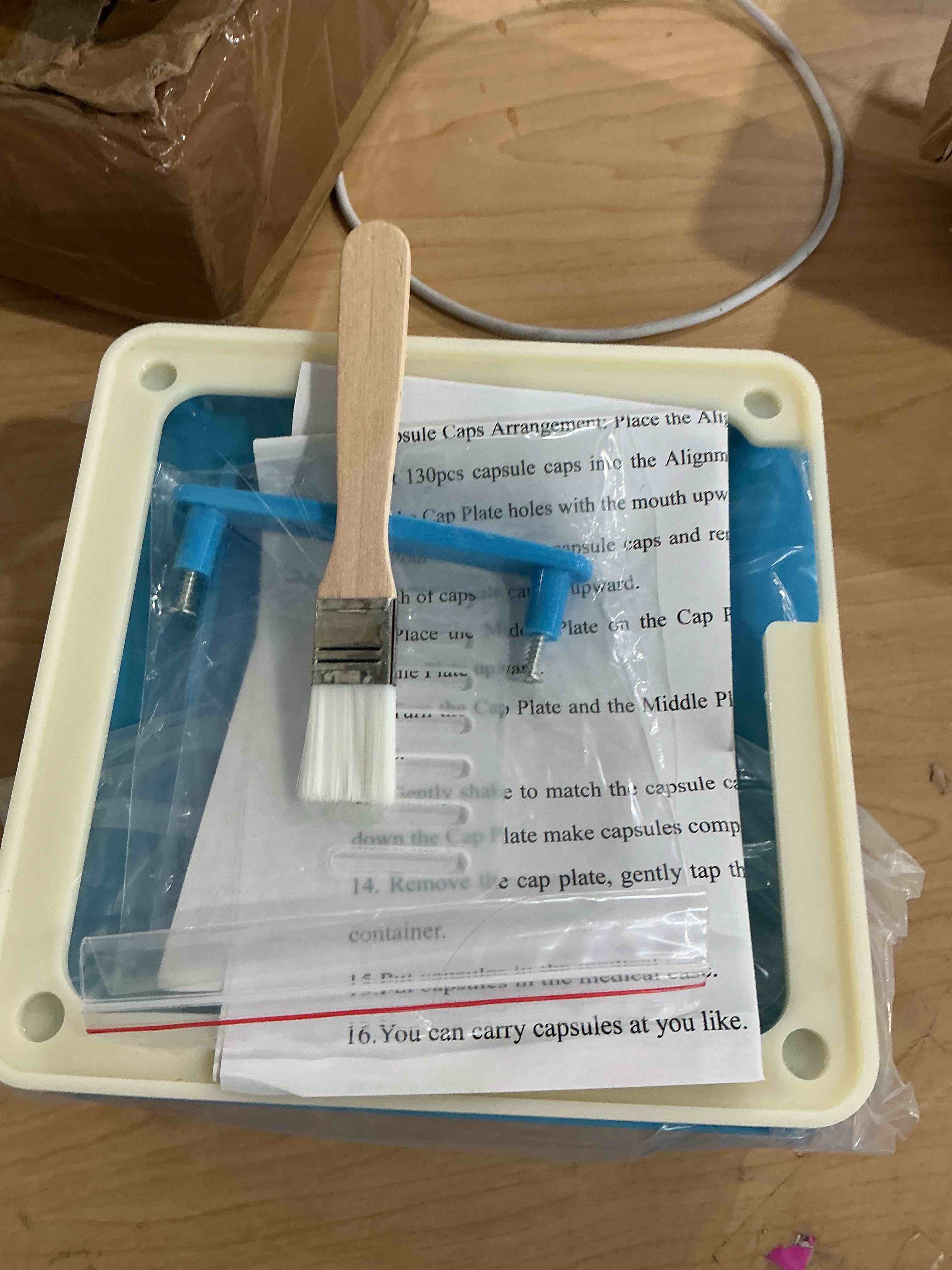 Condition photo showing New/Like New for manual exerice board filling machine tray lab aid kits boost your work efficiency (00#)