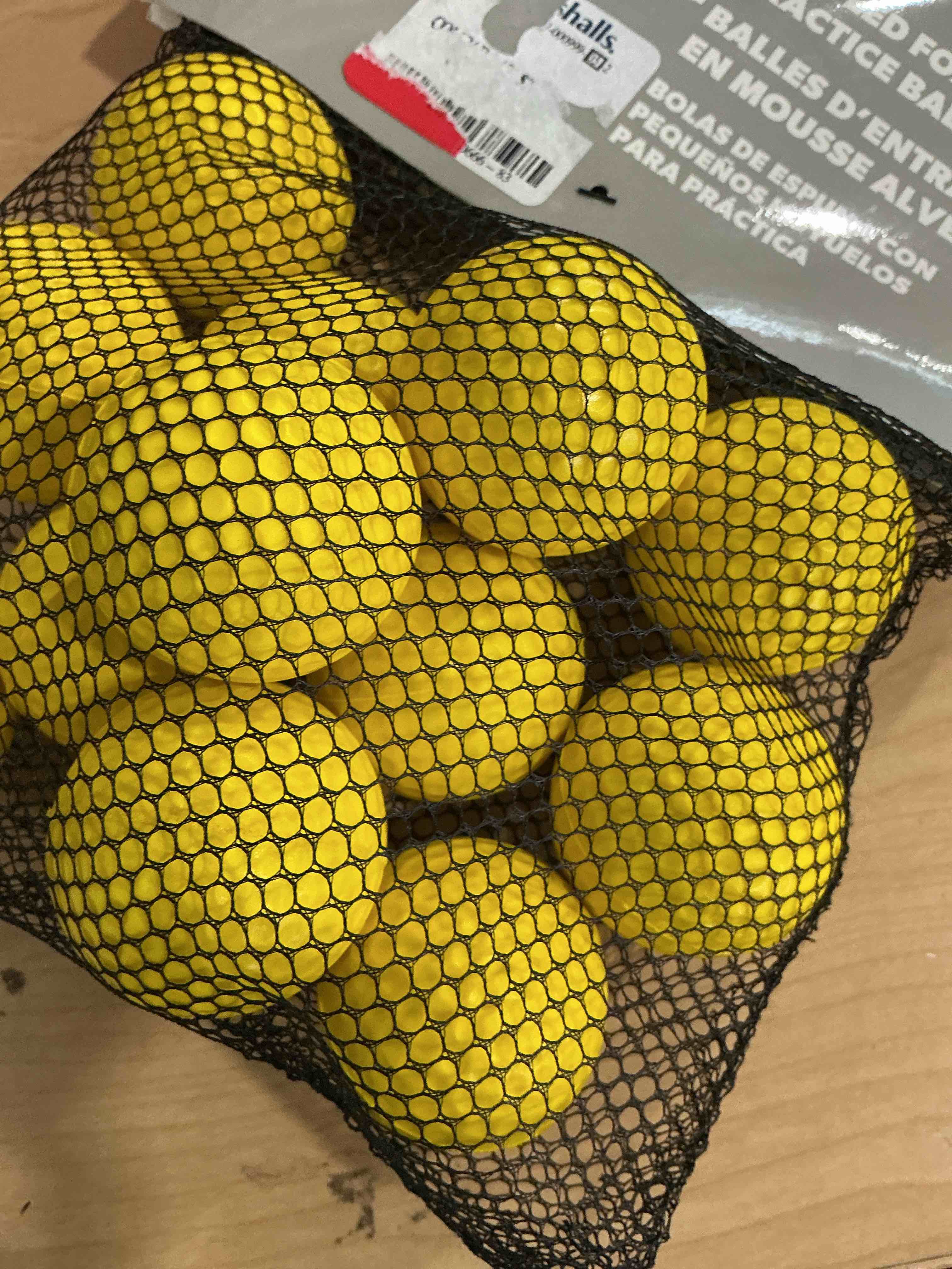 Condition photo showing New/Like New for 12 pcs foam golf practice balls soft foam balls for golf practice realistic feel and flight sport training