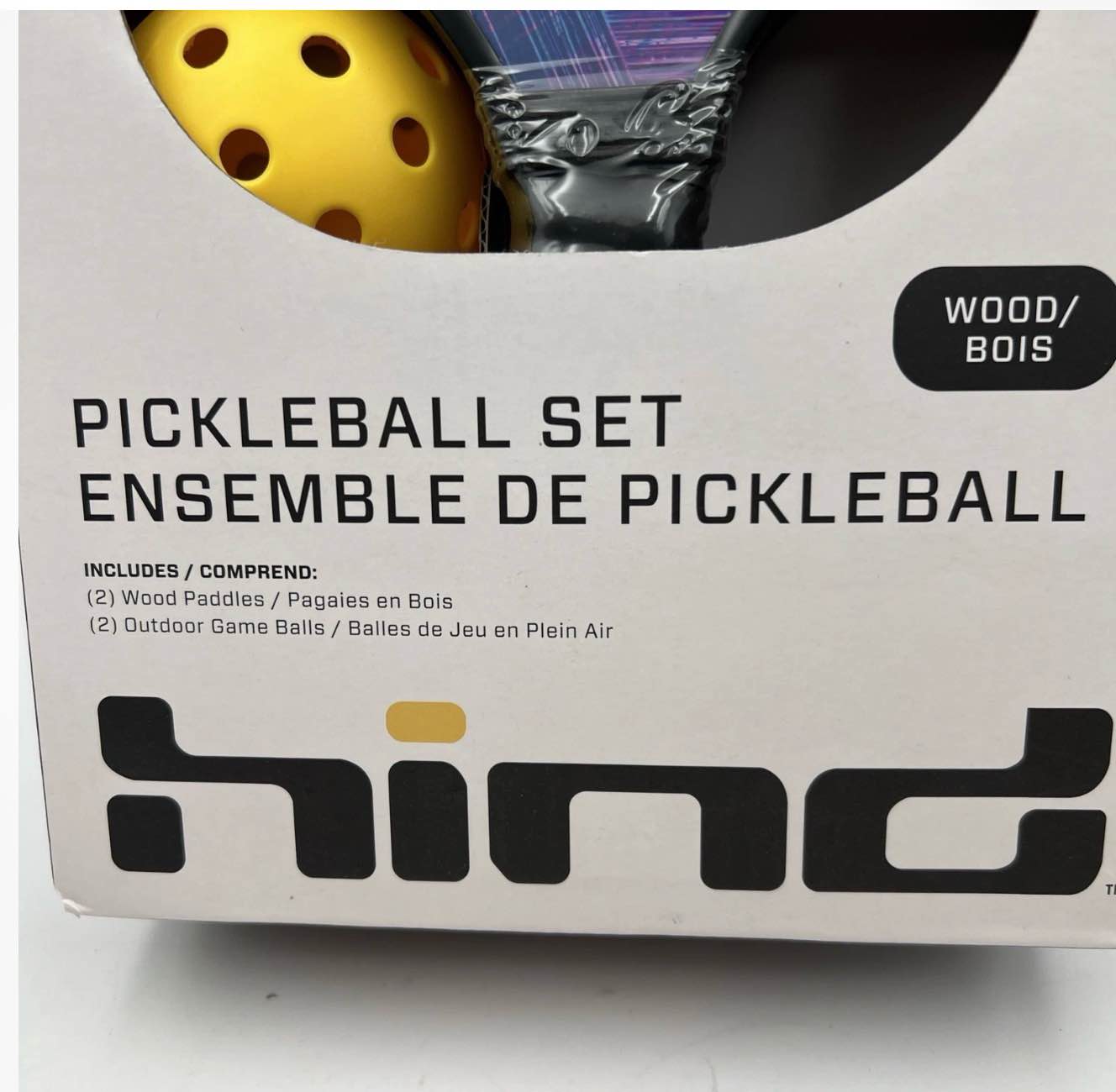Condition photo showing New/Like New for hind pickleball set