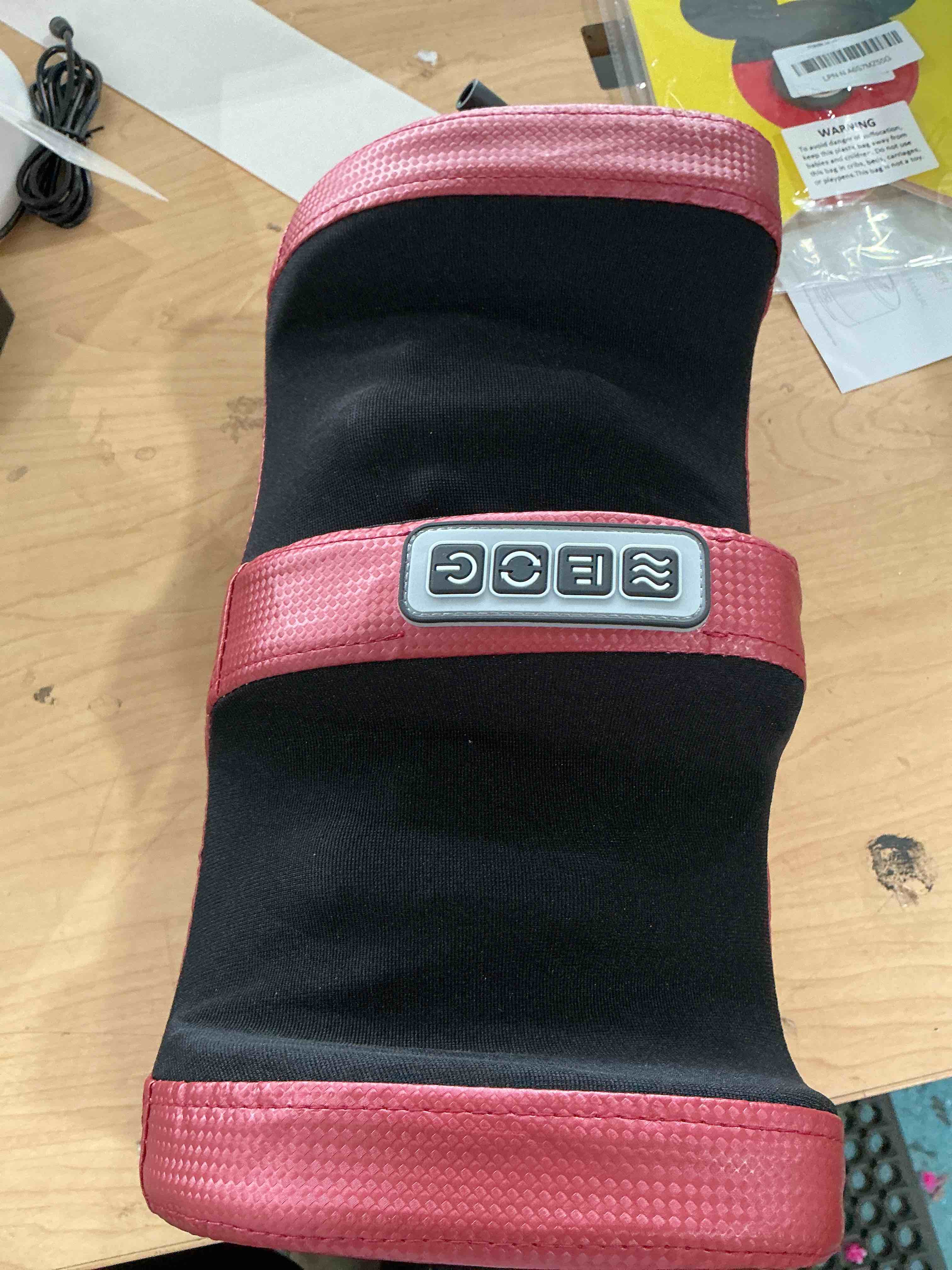 Condition photo showing New/Like New for lingteng shiatsu foot massager with heat, fsa eligible hsa foot massager for foot massage and calf massage, foot and calf massager with roller, gifts for mom & dad, valentines day gifts fm01