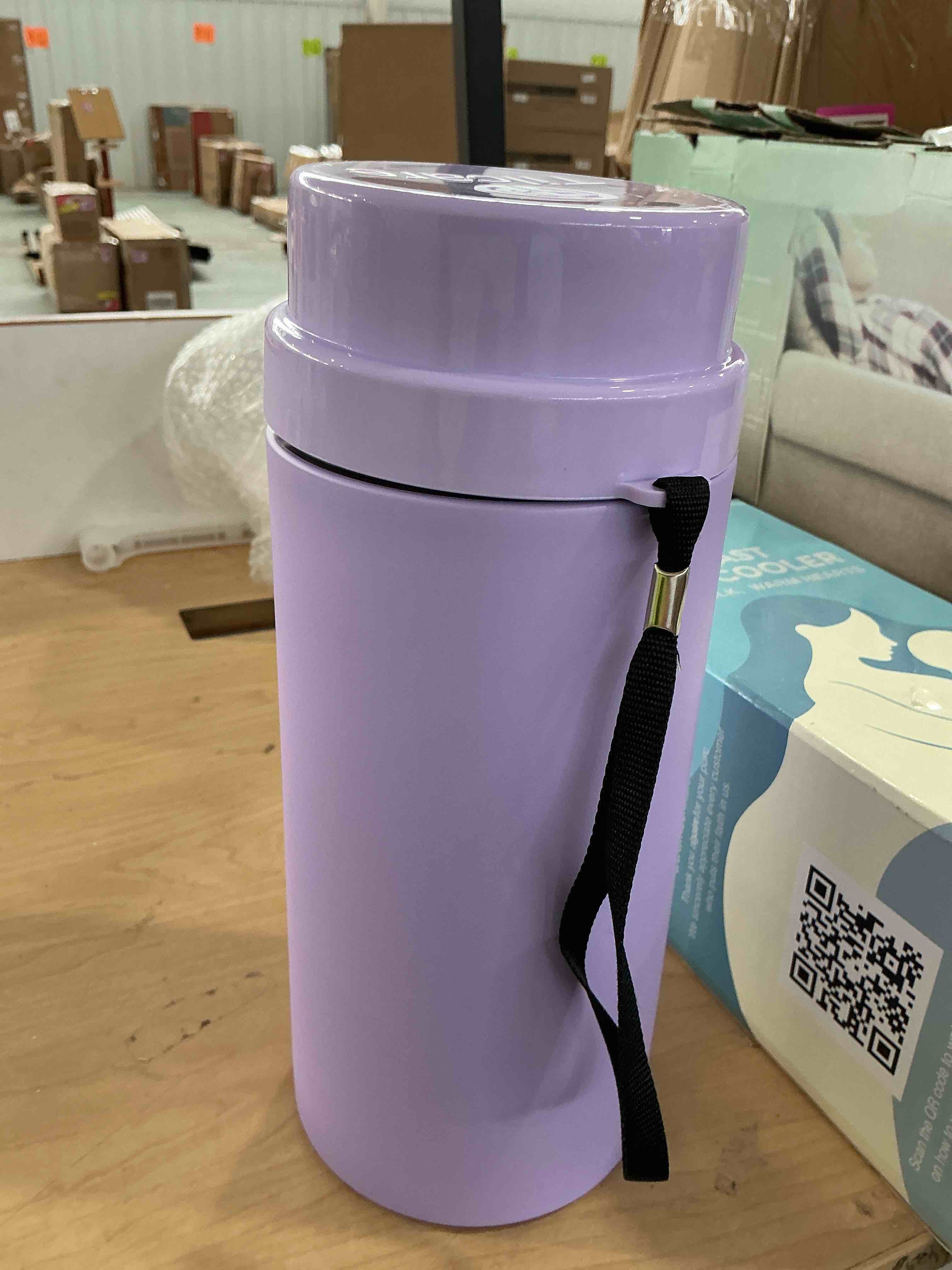 Condition photo showing New/Like New for portable breast milk cooler bottle: 30h cooling time, 2 x 150ml/5oz, durable bpa-free breastmilk storage bottles, breastmilk cooler, travel breastfeeding milk chiller for baby