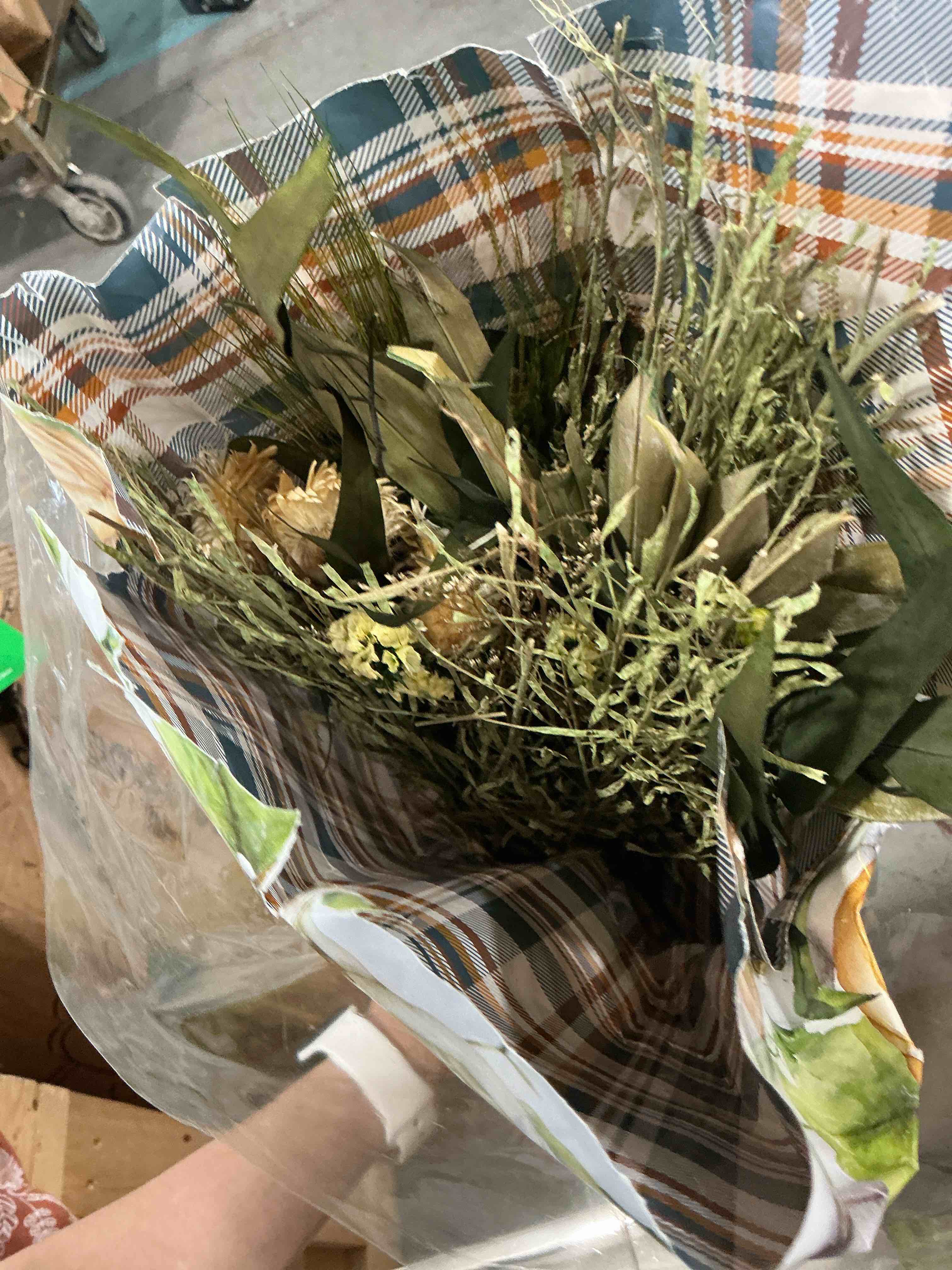 Condition photo showing New/Like New for 2pcs artificial stems faux branches for vase 43 inch greenery stems for vase for home party wedding decoration (2, greenery)