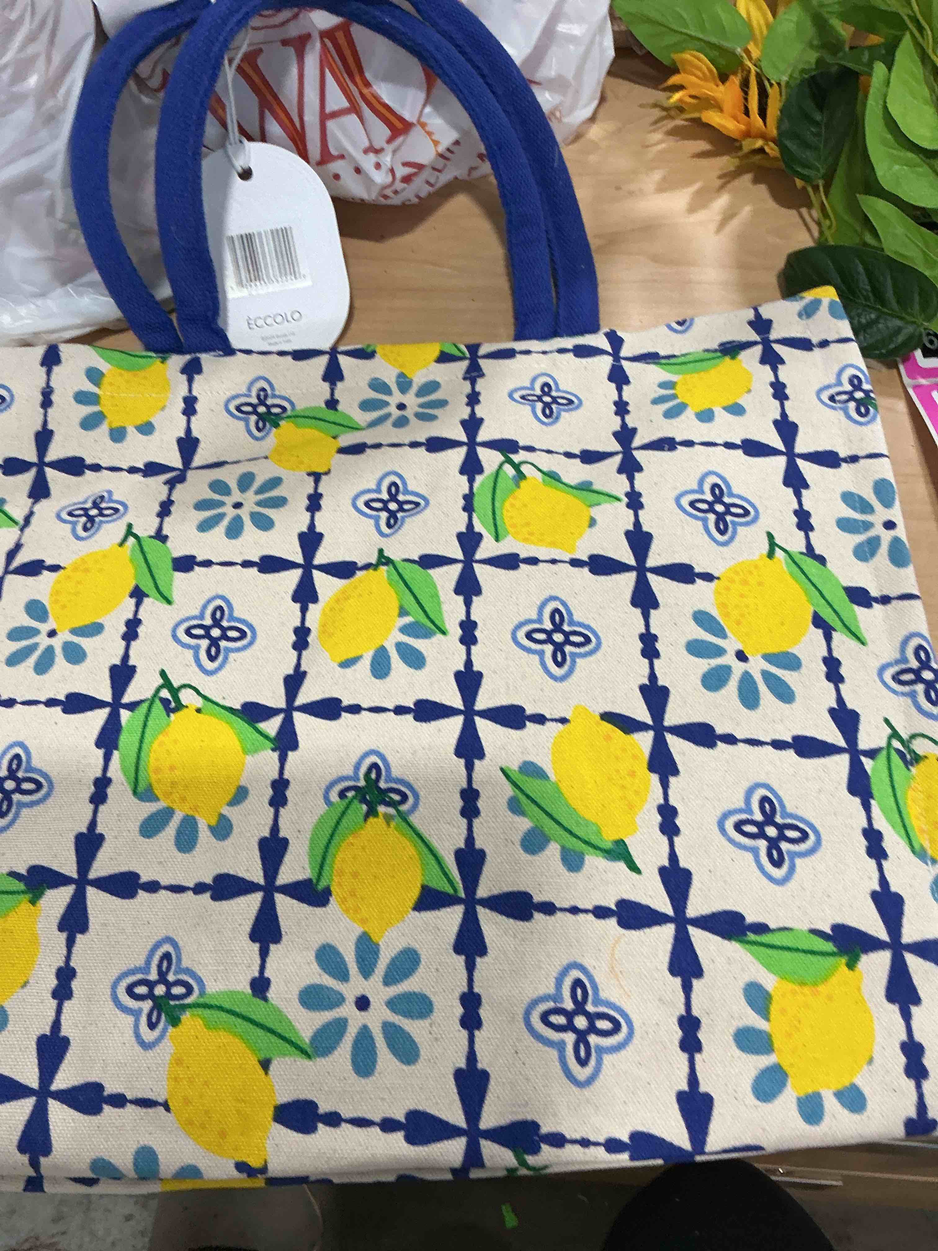 Condition photo showing Brand New for bnhjkfqz canvas tote bag 15x15 inches for women,aesthetic reusable grocery tote for shopping travel beach school gifts