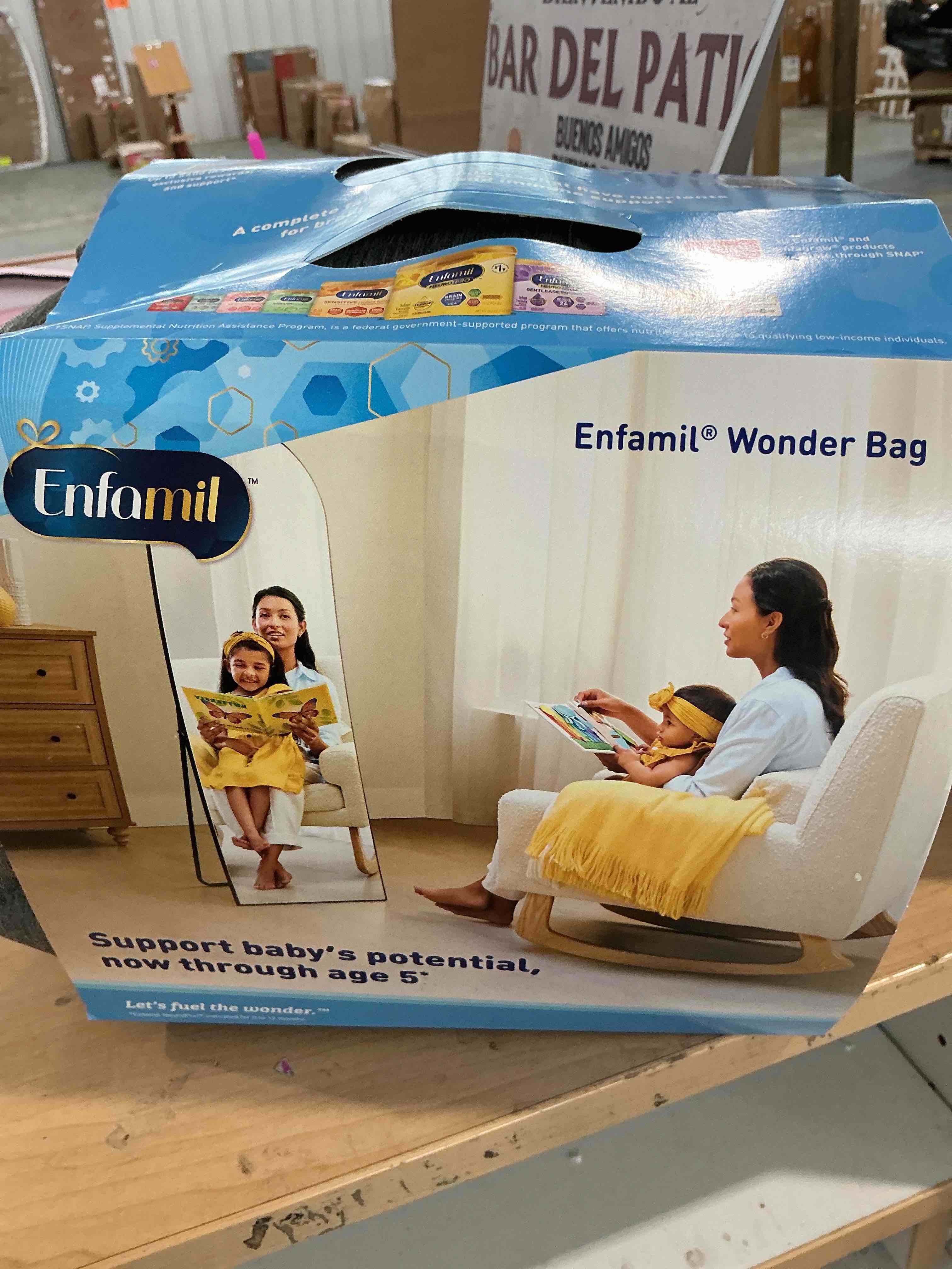 Condition photo showing New/Like New for enfamil neuropro baby formula, brain building duo dha & mfgm, exclusive immune supporting humo6 blend, powder infant formula, baby milk 7.2 ounce two cans, two different cans and travel insulated bag