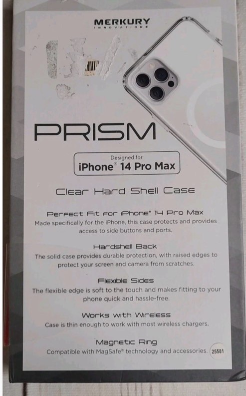 iPhone 15 Pro Max clear hardshell case