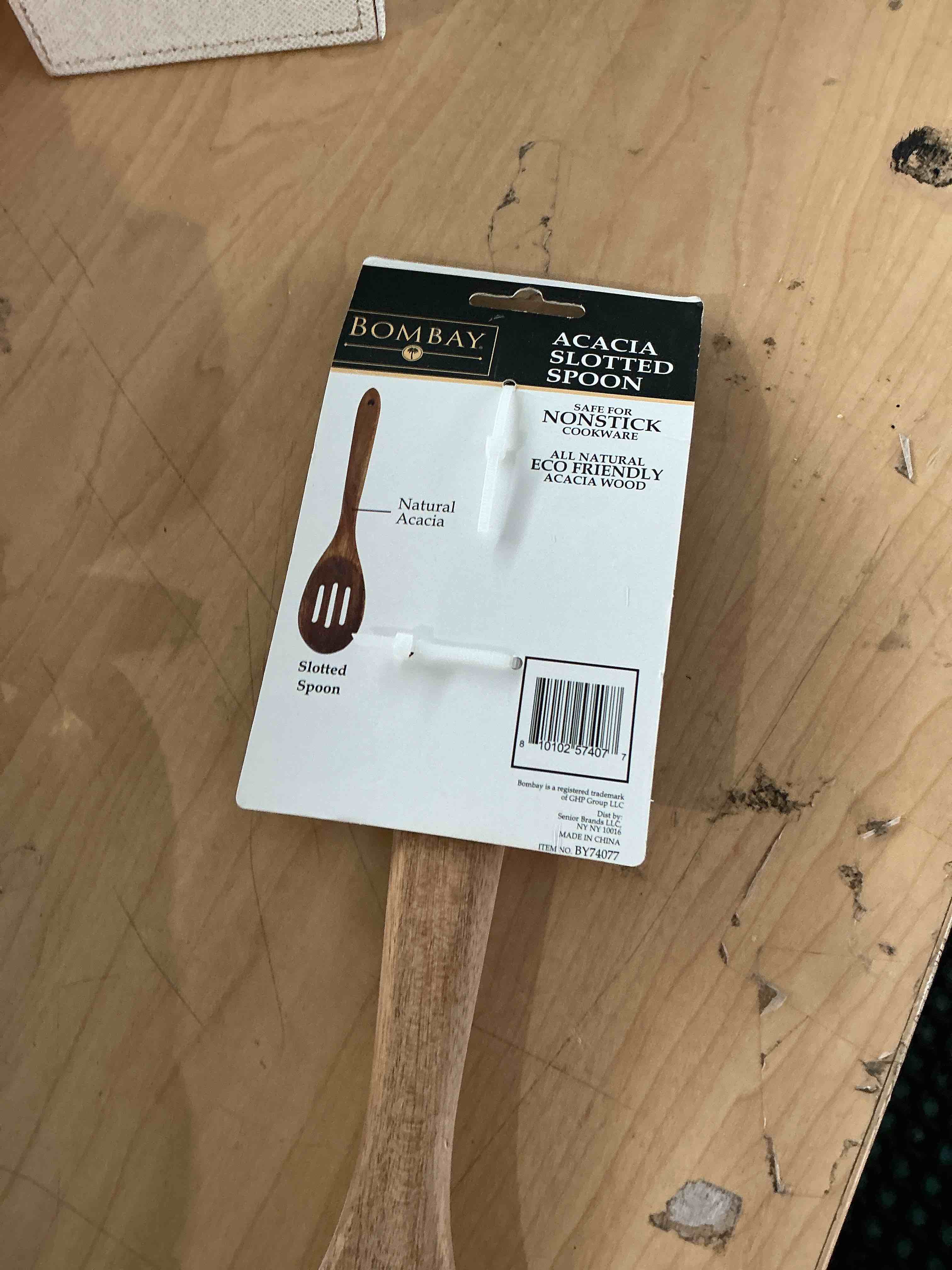 Condition photo showing New/Like New for bamboo serving cooking utensil spoon all natural eco friendly acacia wood