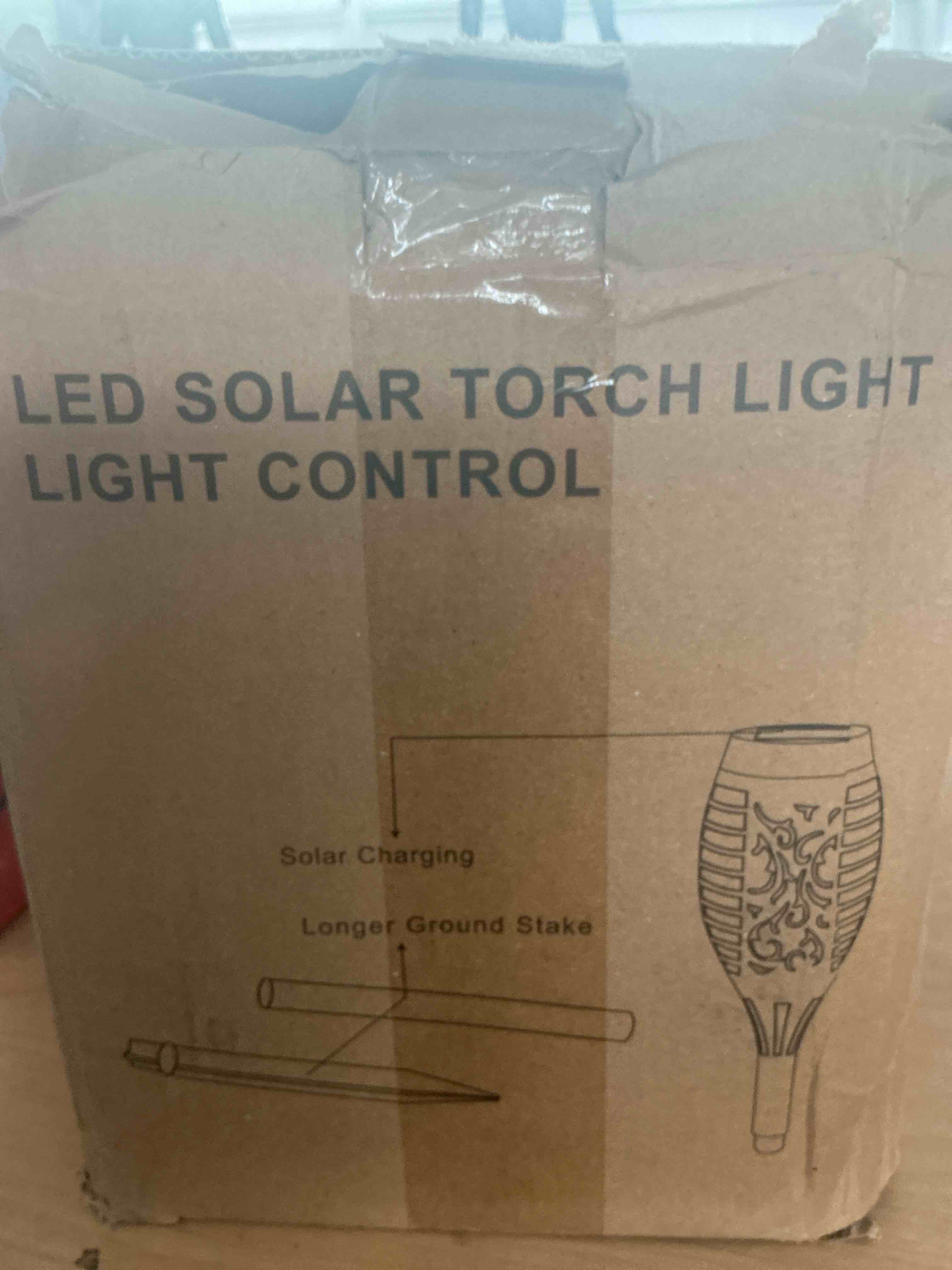 Condition photo showing New/Like New for ikeeruic solar lights outdoor, solar torch light with flickering flame for outdoor decor, solar garden lights, waterproof outdoor lighting, flame torches for outside patio pathway yard decorations 6pack orange