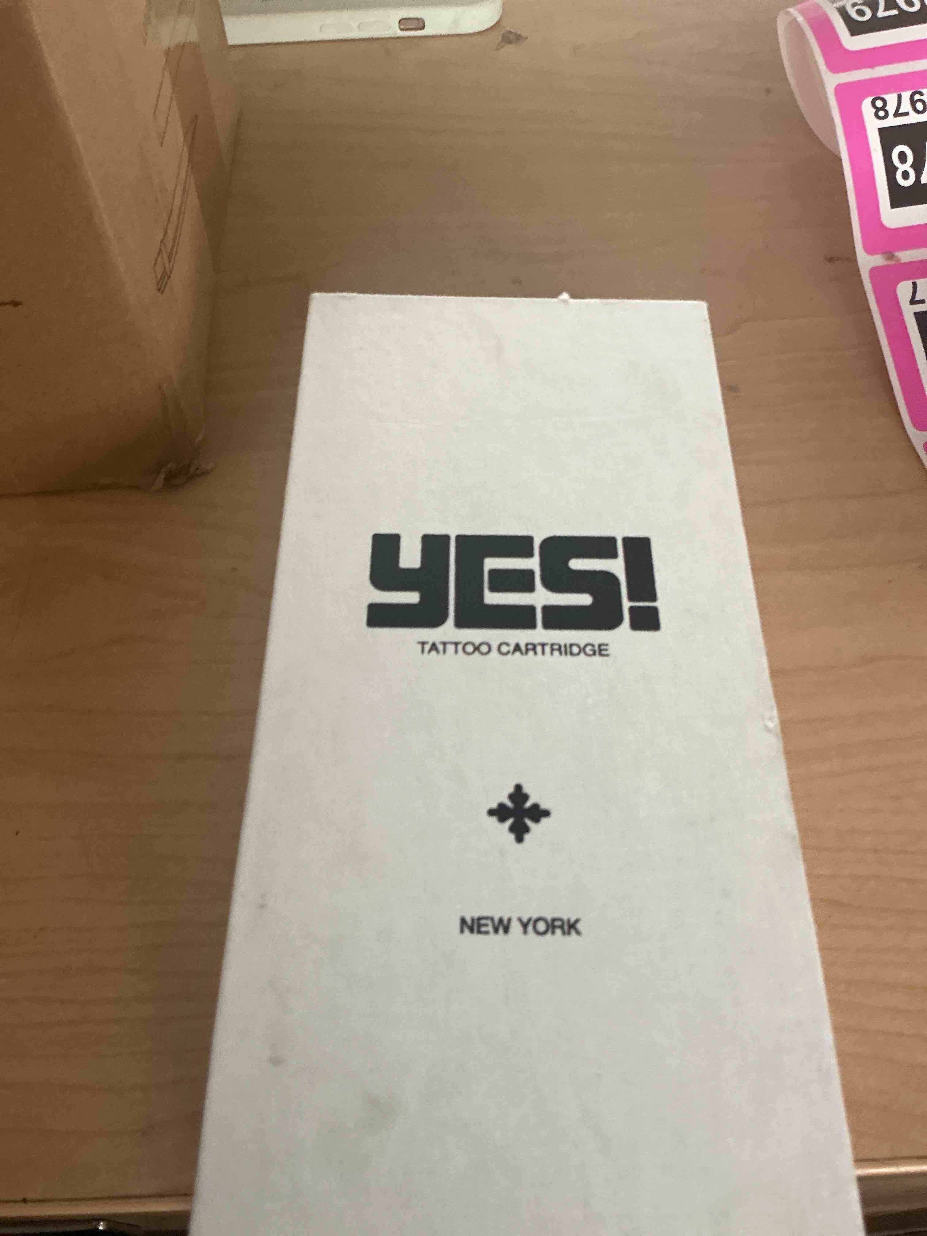 Condition photo showing New/Like New for yes tattoo cartridge needles 0803 (3rl) – 20pcs disposable round liner for precision fine line & detail-focused tattooing