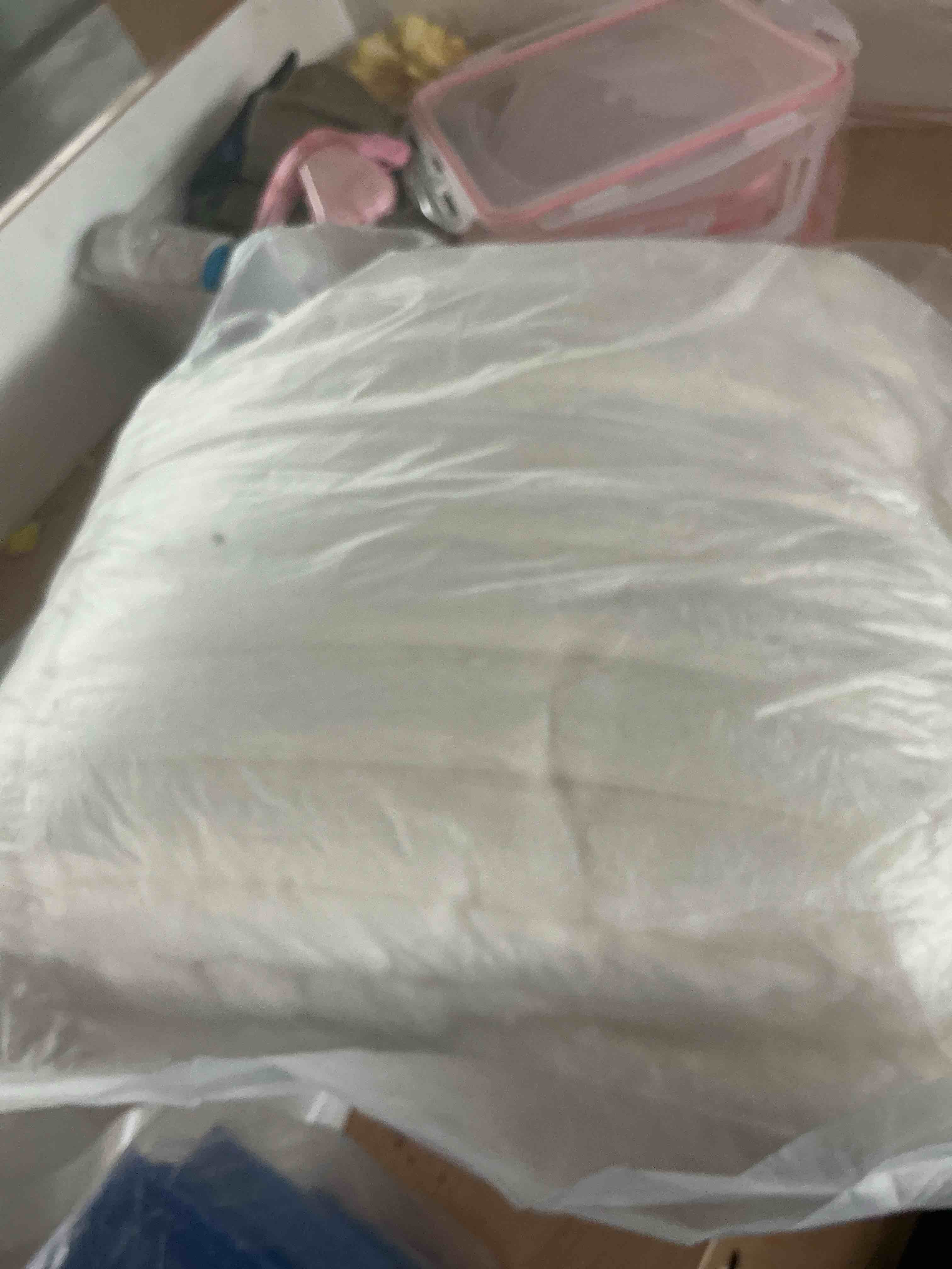 Condition photo showing New/Like New for bedelite fleece throw blanket for couch - 300gsm soft & warm fluffy cream white blanket, decorative and giftable striped blankets for women, men, 50"x60" cream throw(50"x60")