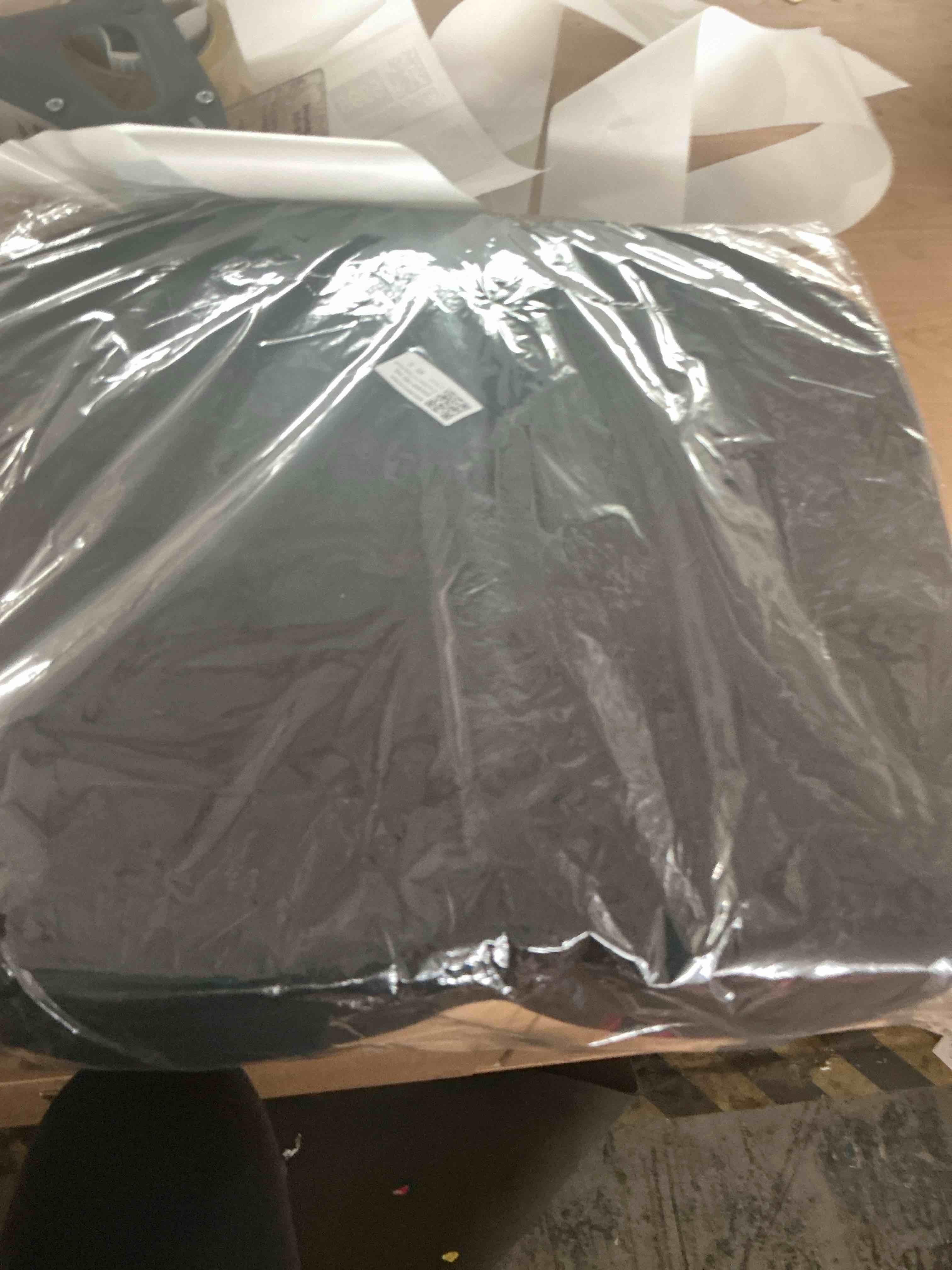 Condition photo showing New/Like New for wsgjhb car booster seat cushion posture cushion portable breathable mesh, effectively increase the field of view ideal for office, home, angle lift seat cushions,black black regular