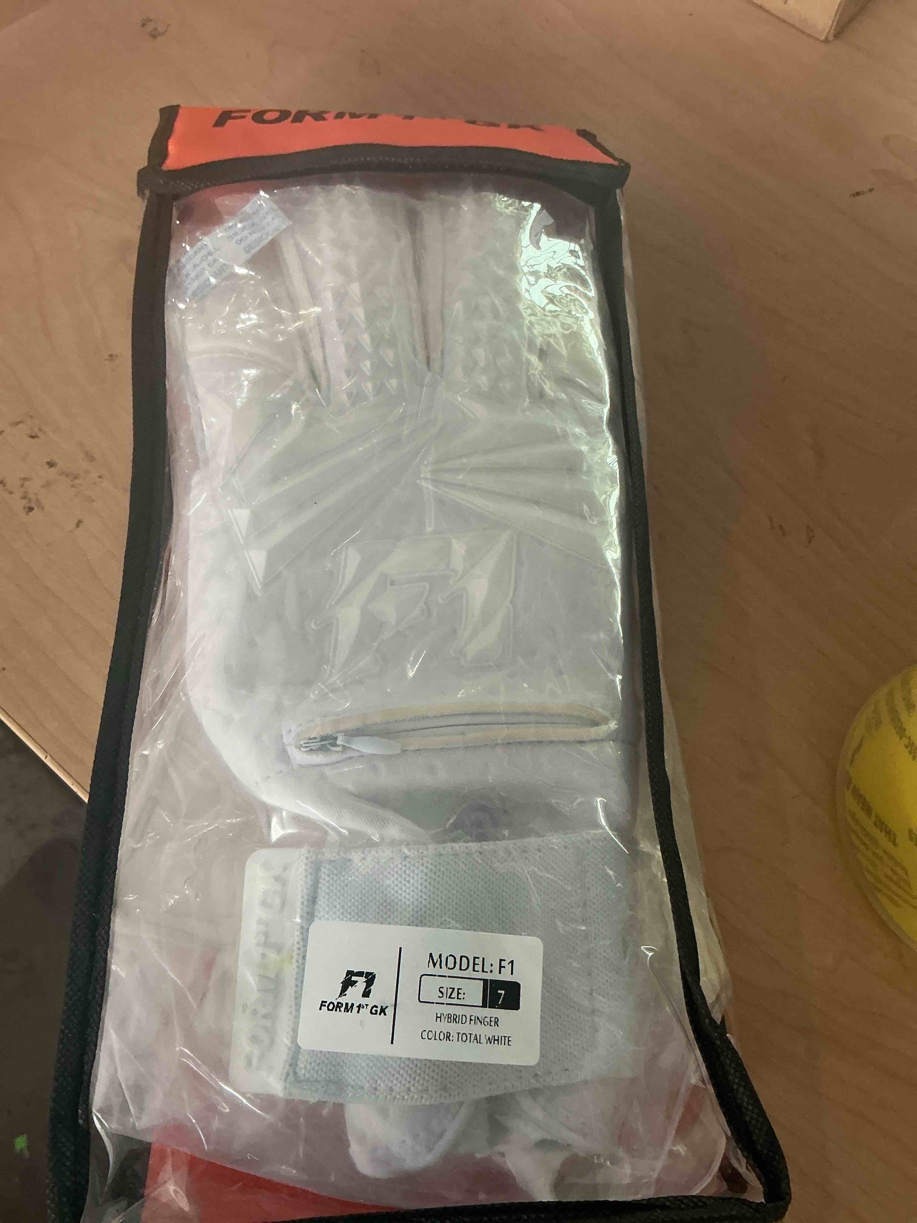 Condition photo showing Brand New for wvvou soccer goalie gloves for adults and youth, high performance goalkeeper gloves with 5 detachable finger saves, soccer gloves