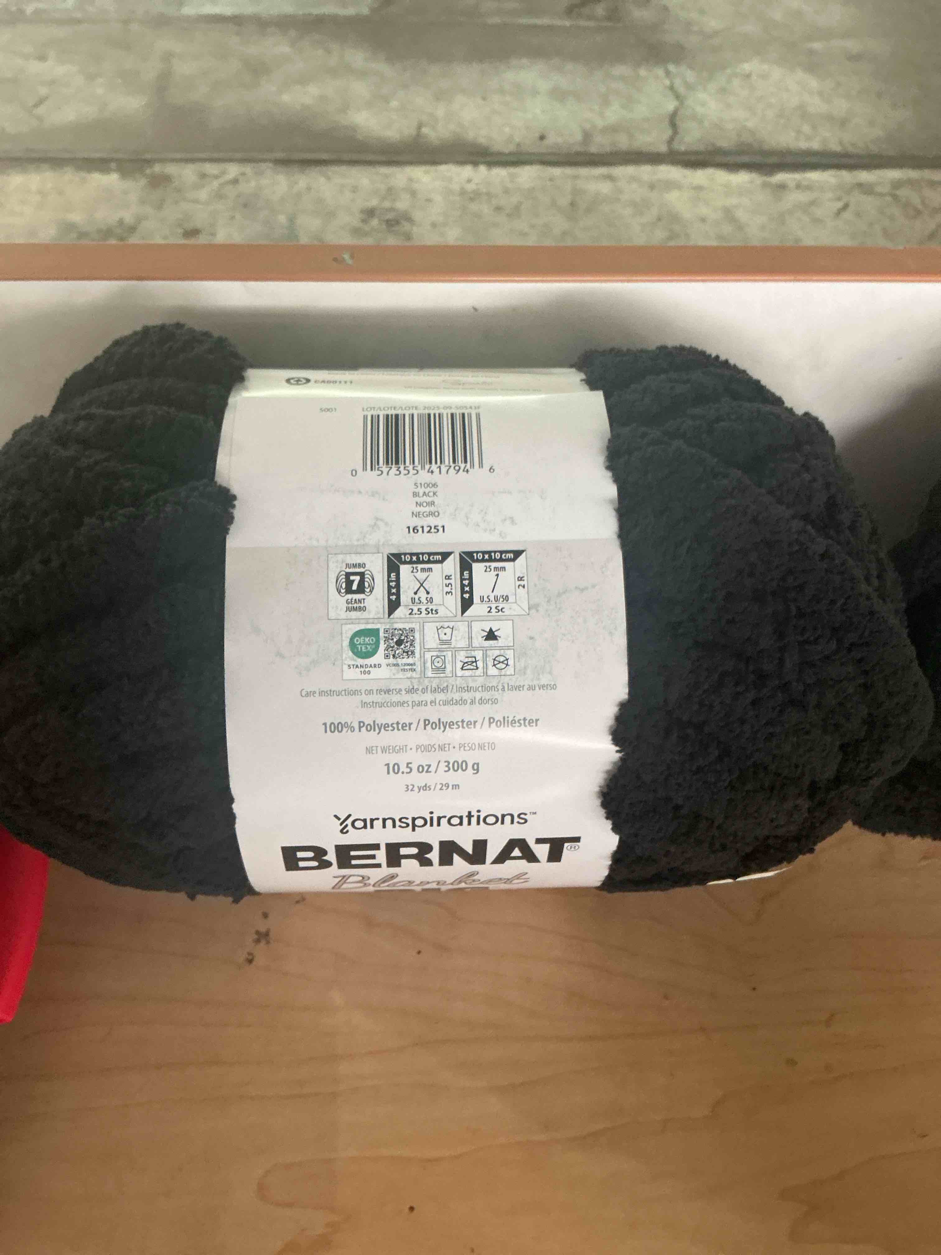 Condition photo showing Brand New for chunky yarn for crocheting - chenille yarn for knitting - bulky blanket yarns for crocheting blankets amigurumi craft hat shoes, plush fluffy soft yarns 71 yds/3.5 oz each skein(black)