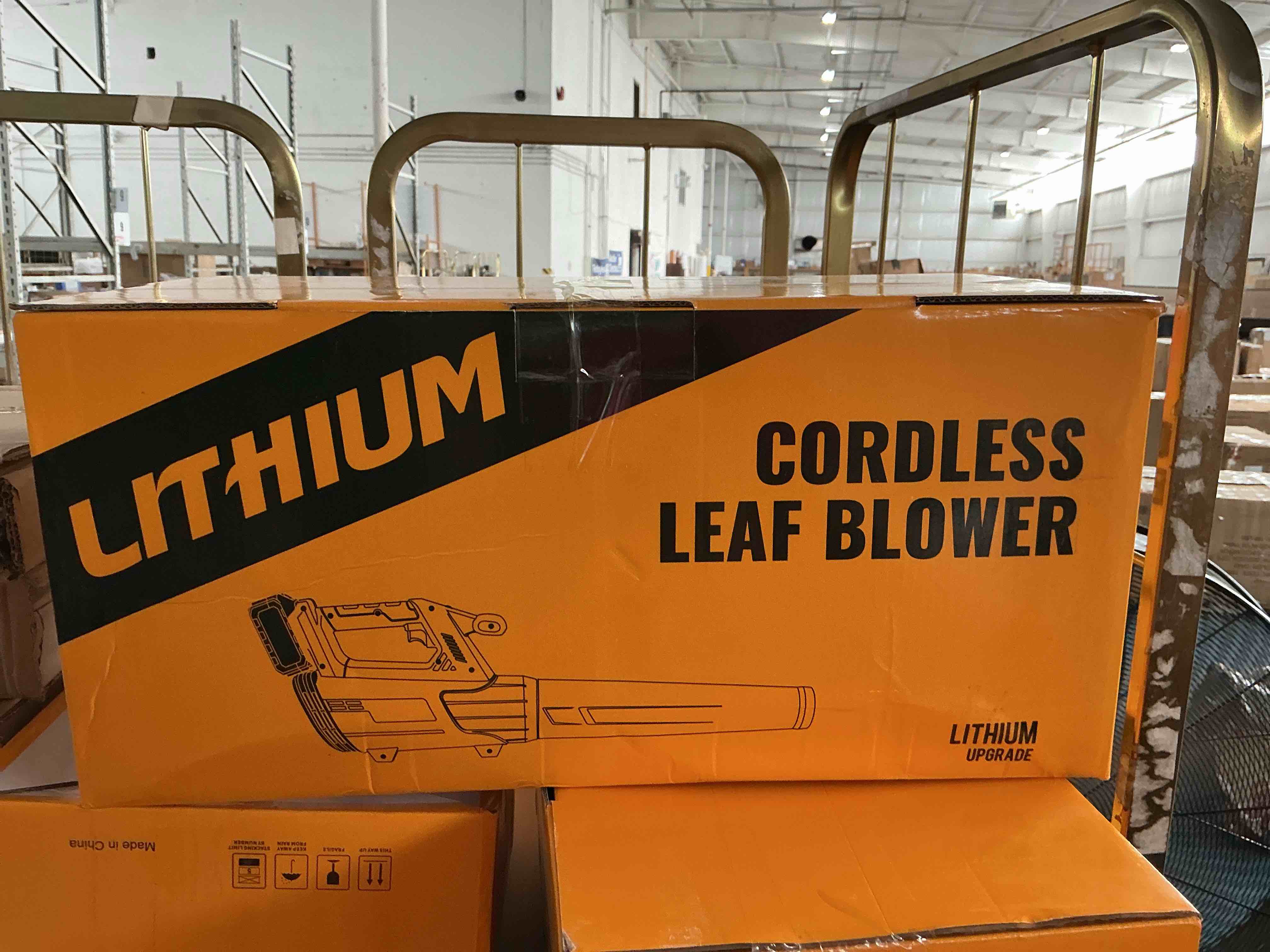Condition photo showing New/Like New for cordless leaf blower up to 520cfm compatible with dewalt 20v max battery (no battery), electric leaf blower cordless with 5 speed modes, battery powered leaf blowers for lawn care, yard