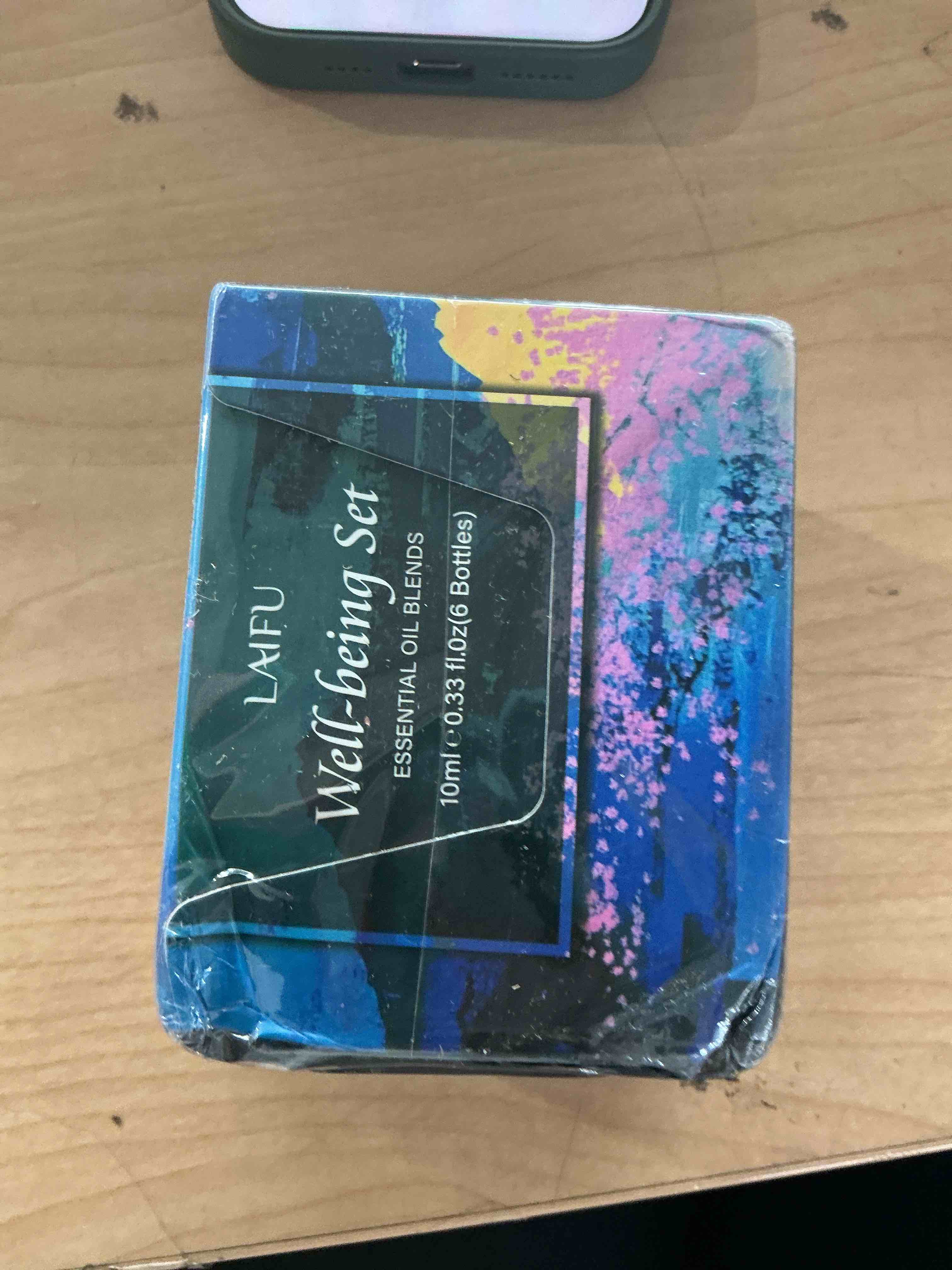 Condition photo showing New/Like New for asakuki essential oils, essential oil for diffusers for home, well-being kit gifts for mom- calm mind, sweet dreams, happy, relax, air freshening, immunity for aromatherapy, humidifiers, 6x10ml