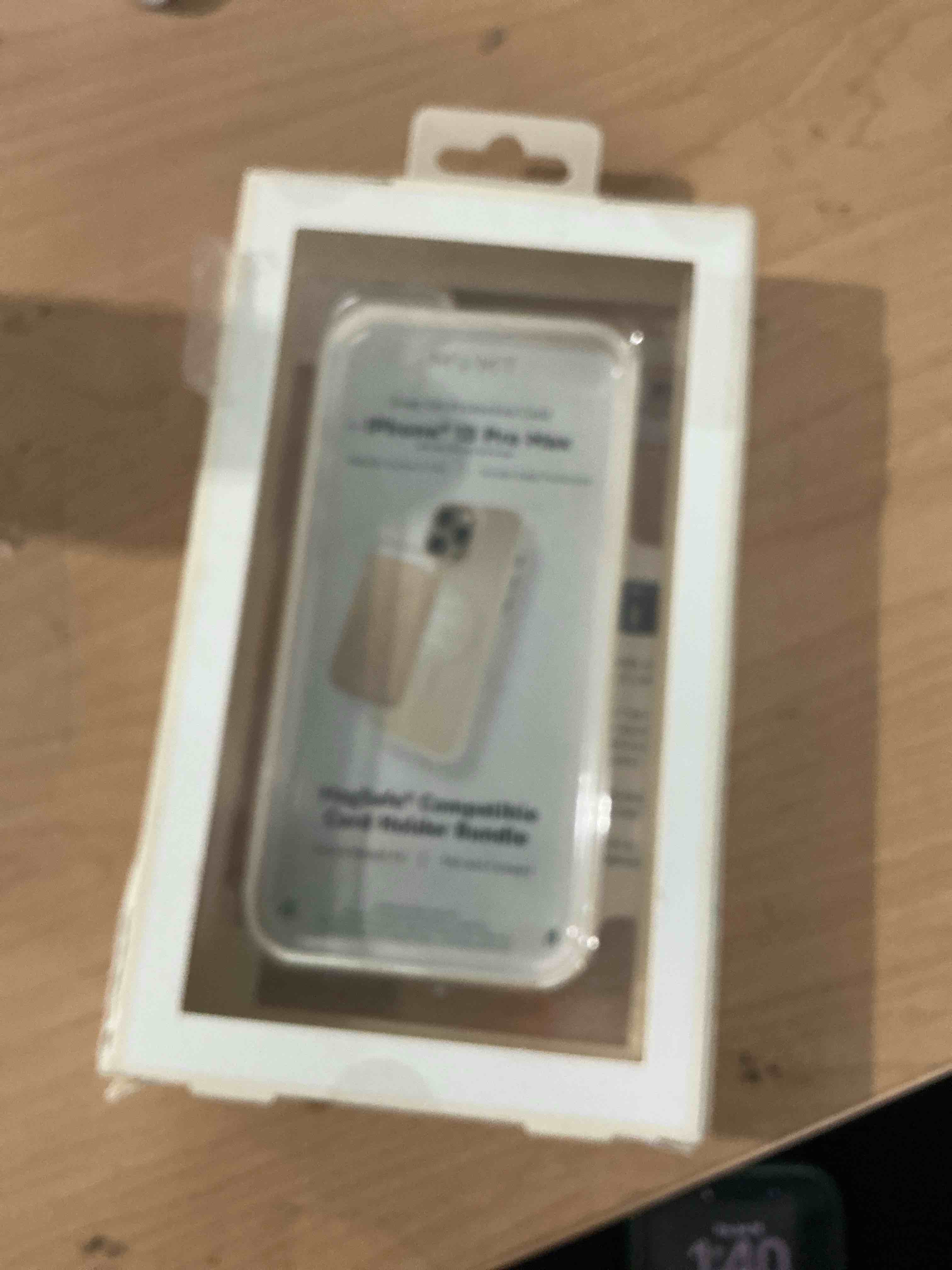 Condition photo showing New/Like New for mvmt snap on protective case iphone 13 pro max defender plus wallet snap on protective case with magsafe card holder