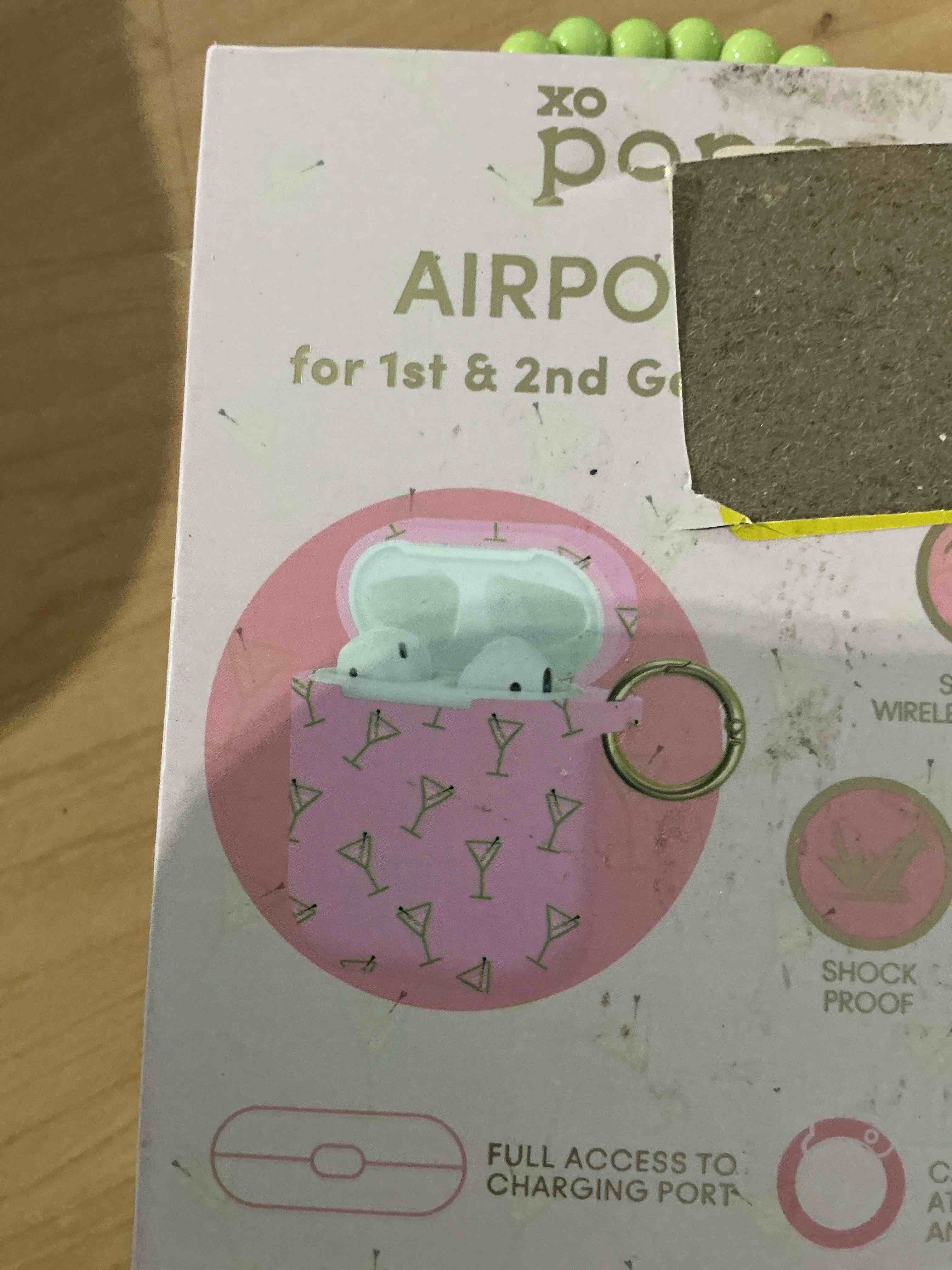 Condition photo showing New/Like New for ox poppy airpods case for first and second generation airpods