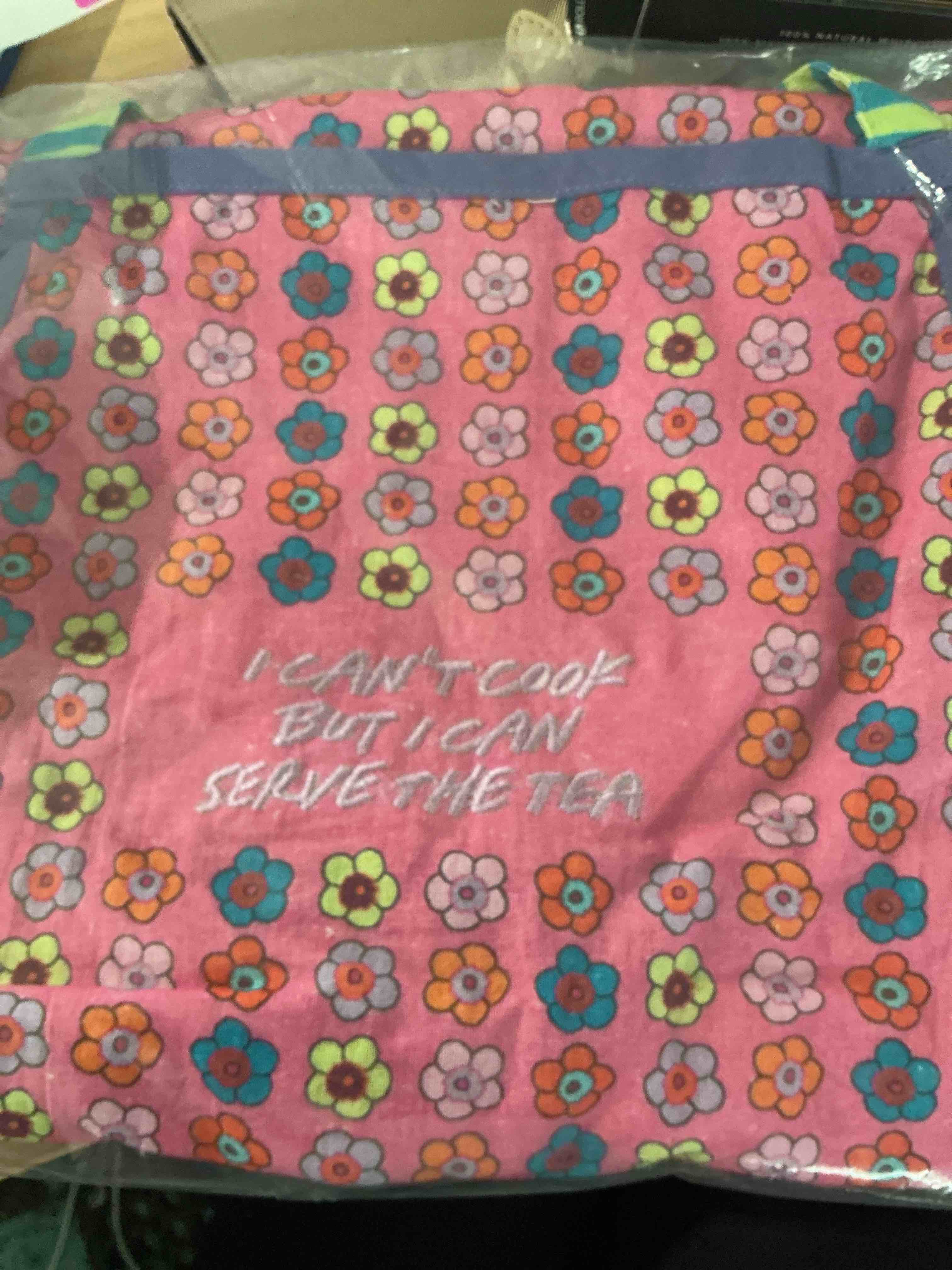 furbish the planet serve the tea  apron