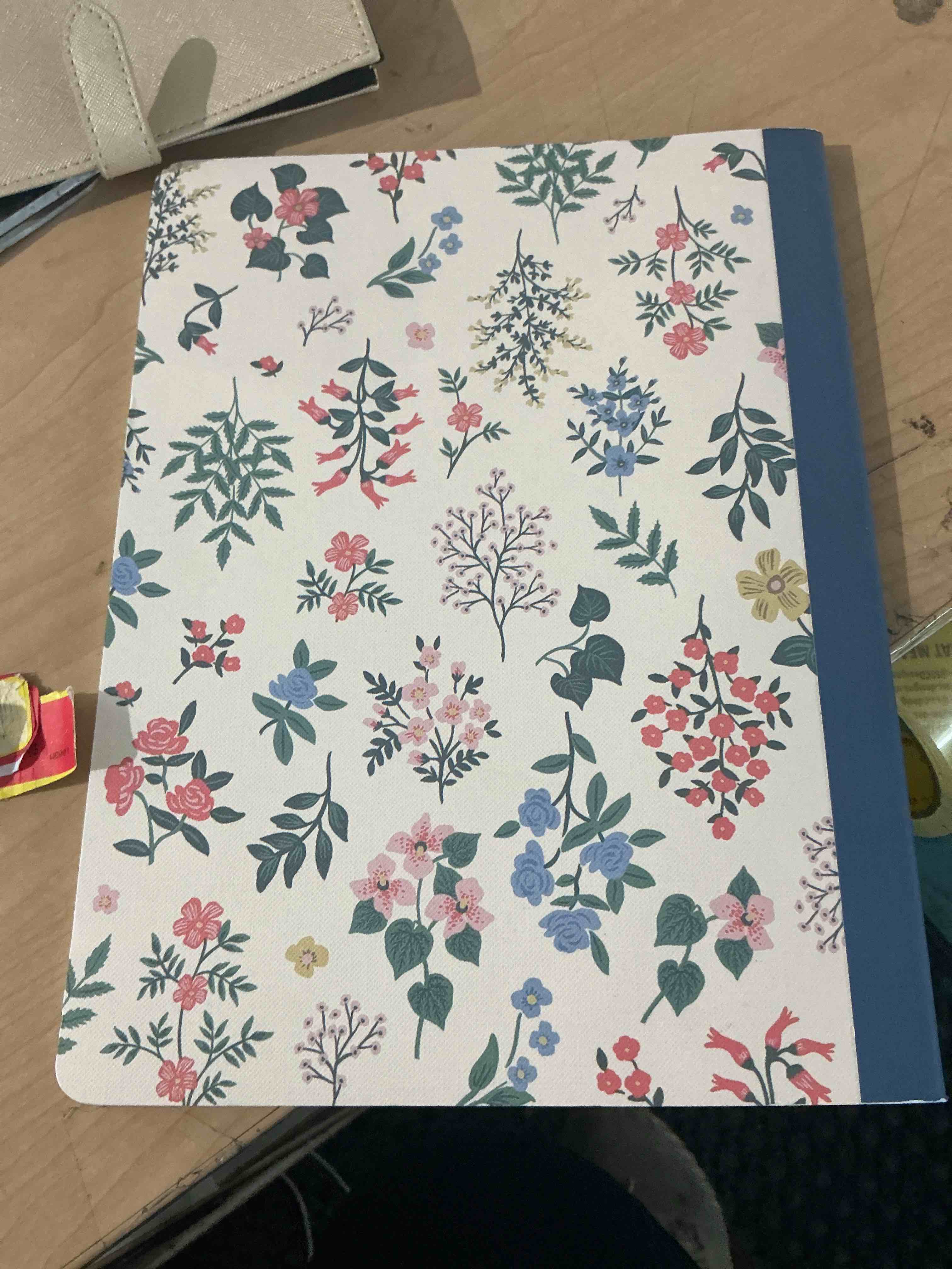 Condition photo showing New/Like New for rifle paper co ruled notebook -hawthorne 