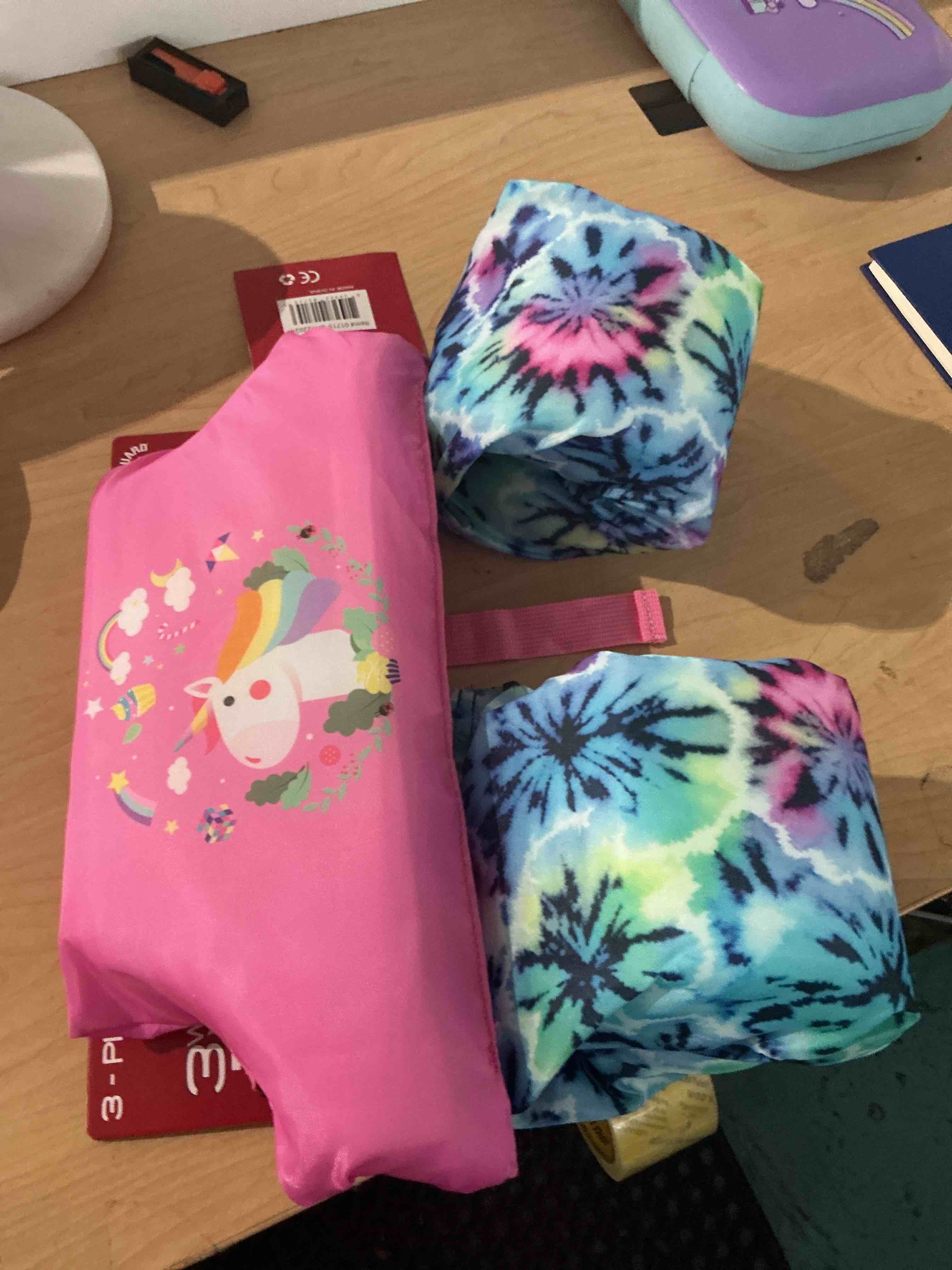 Condition photo showing New/Like New for heysplash swim vest for kids, toddler pool floaties fit 22-30-40-50-60-66 lbs, children puddle swimming jumper jacket with safety buckle, water wing arm pool float for boat swim trainer boy girl 3-5-6