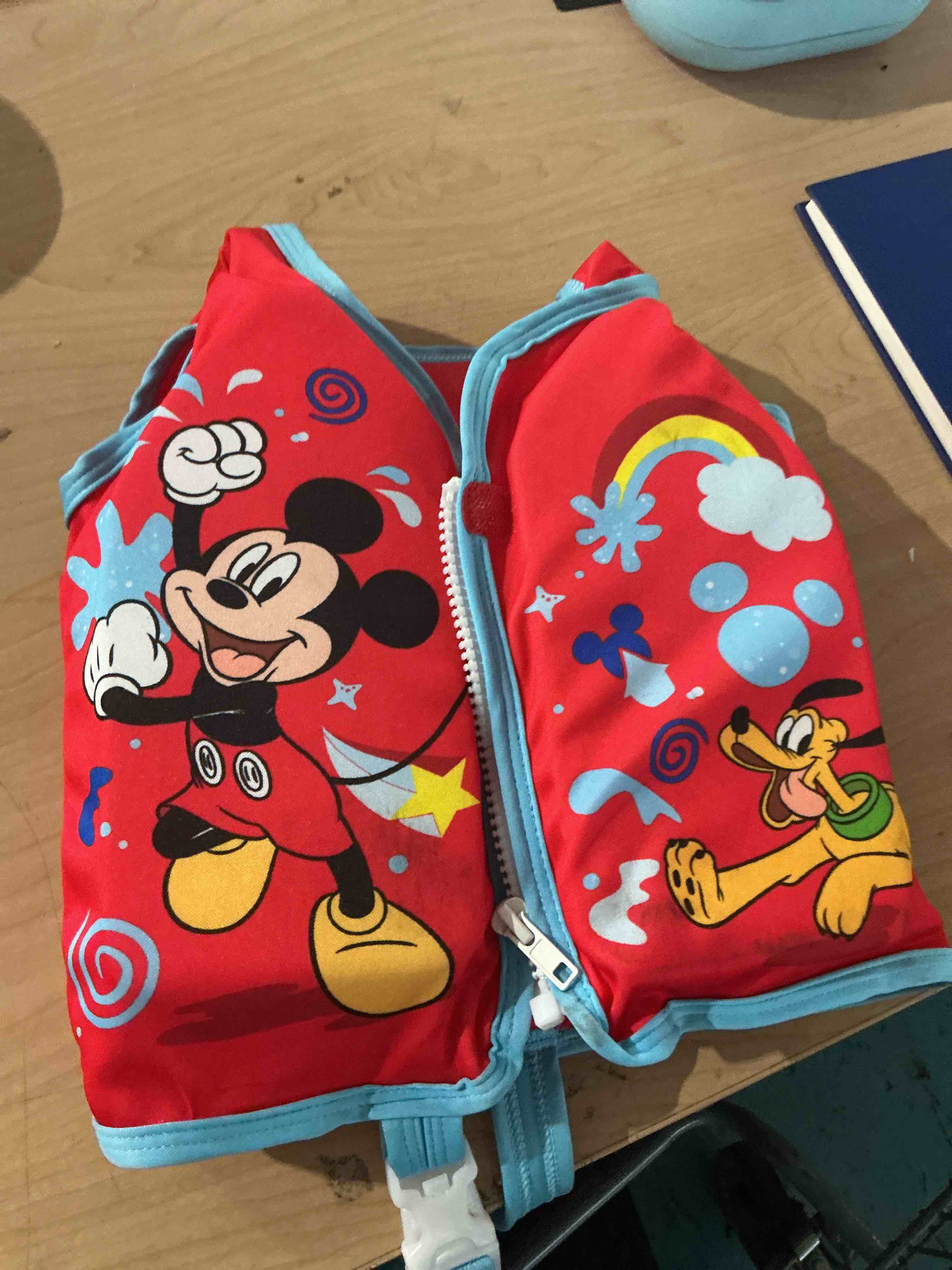Condition photo showing New/Like New for mickey swim vest in size small