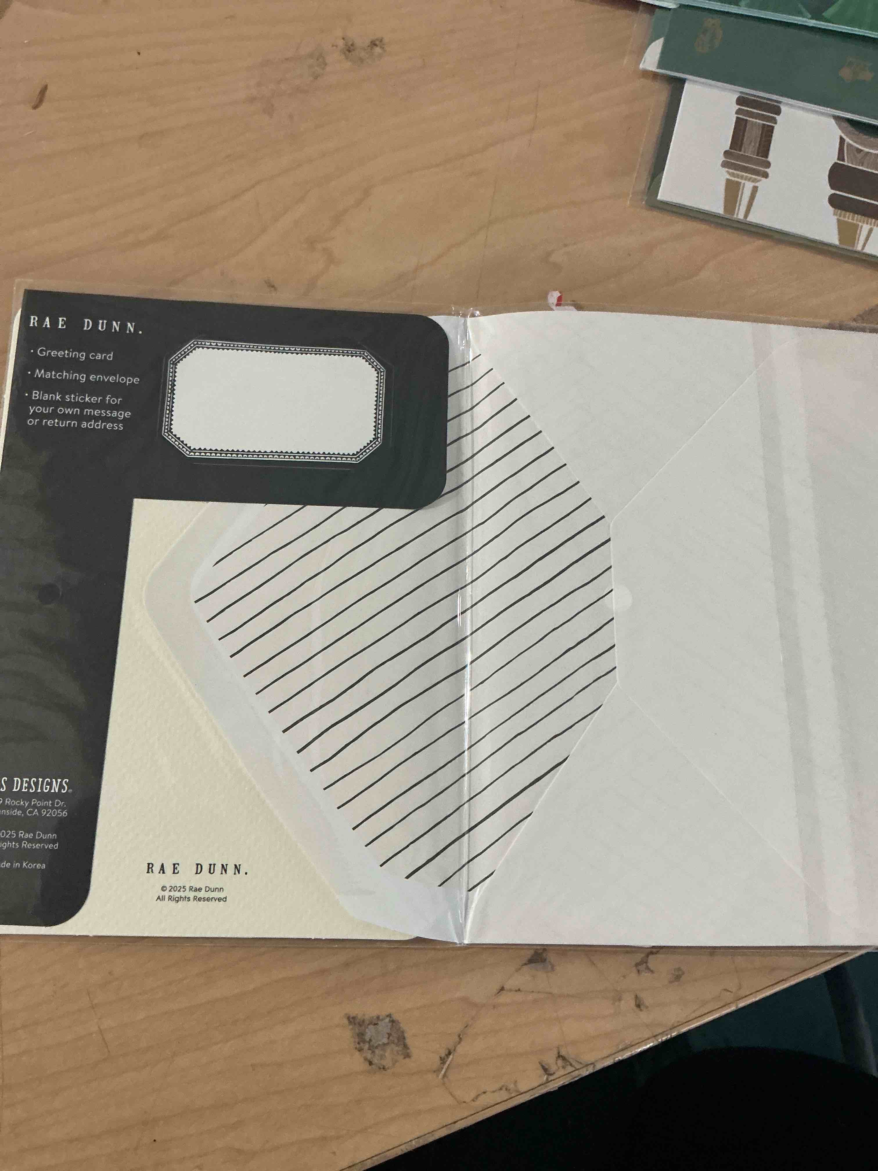 Condition photo showing New/Like New for father’s day card