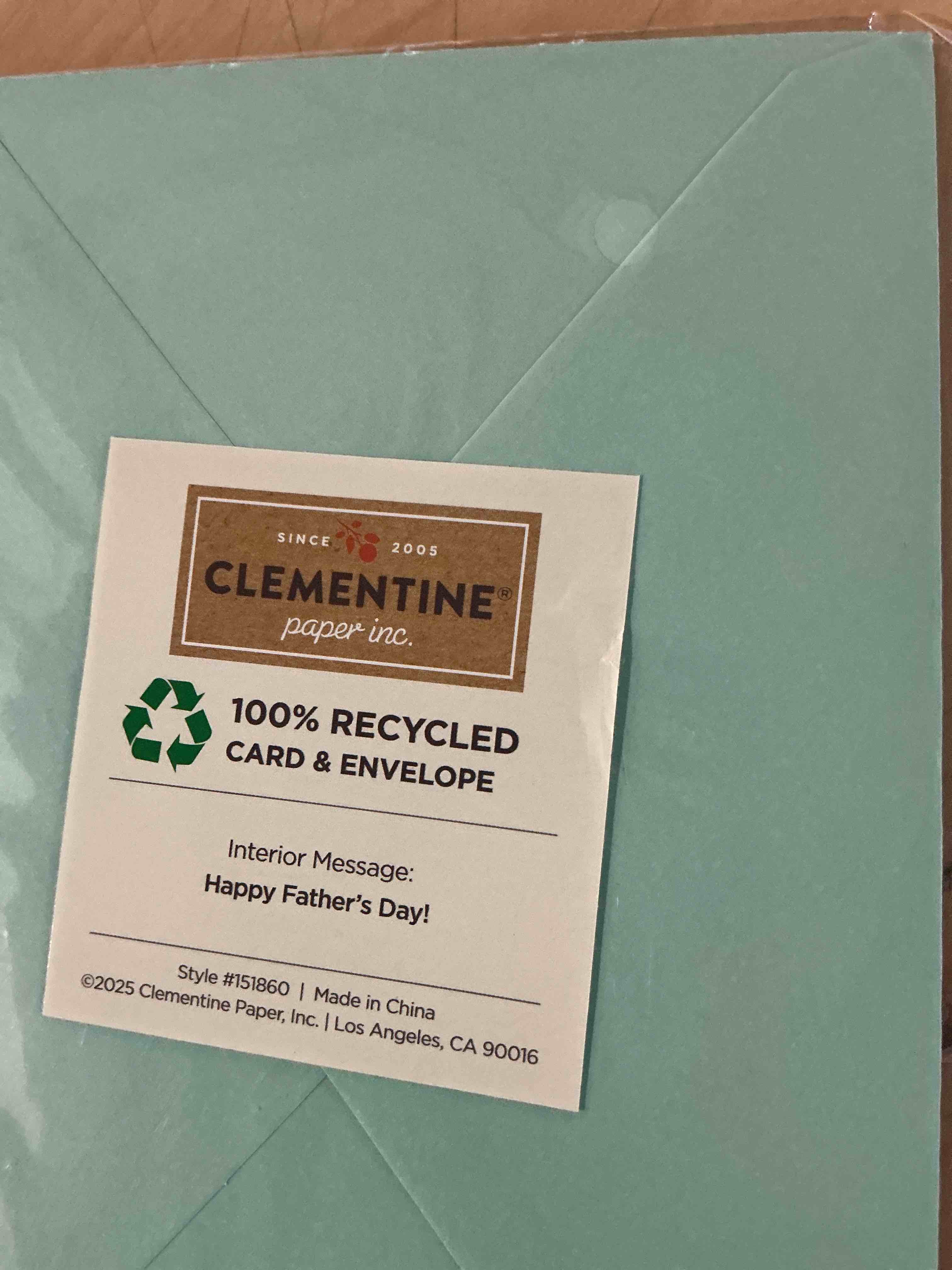 Condition photo showing New/Like New for happy father’s day card