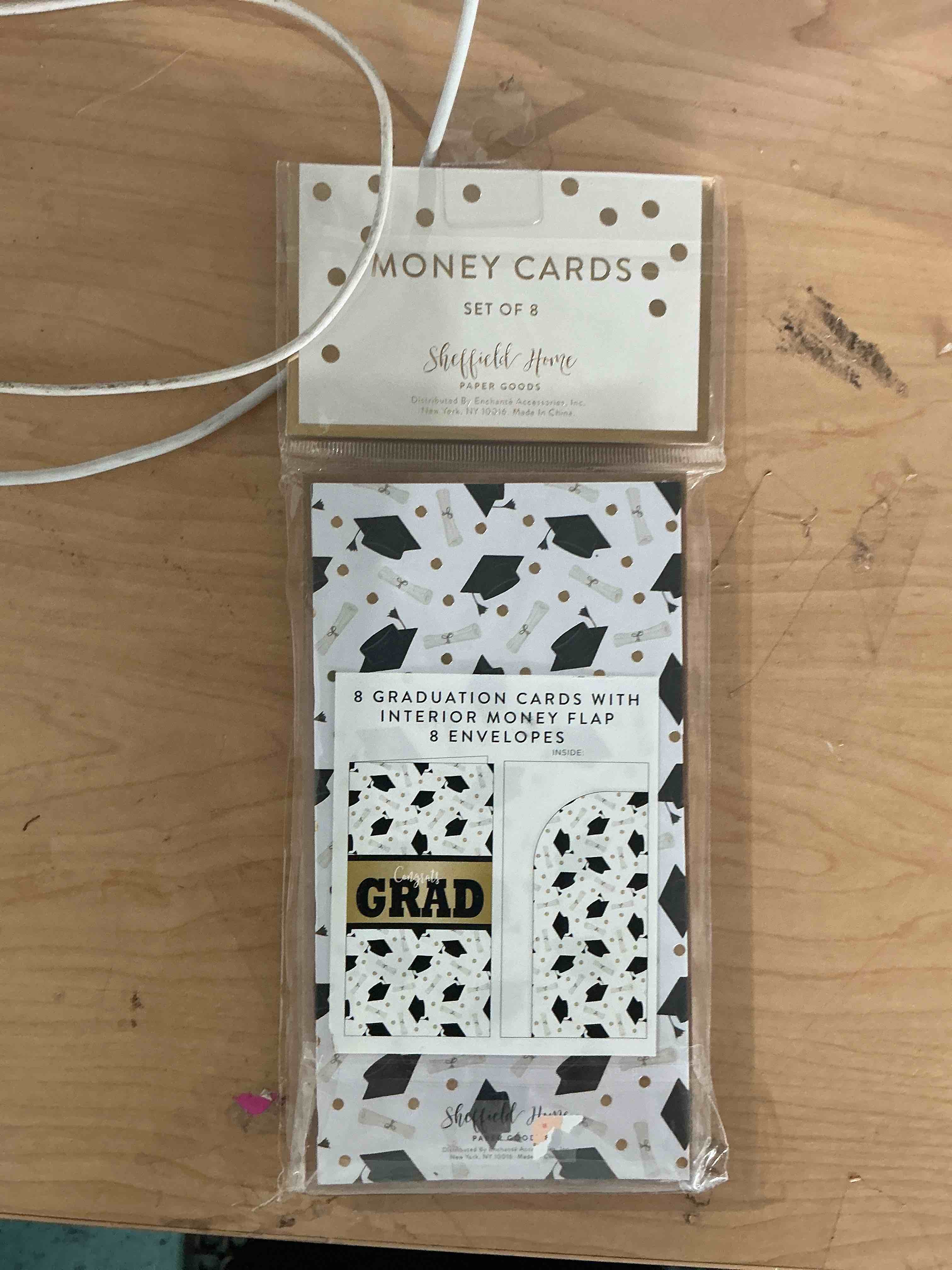 money cards set of 8 graduation cards with interior money flap eight envelopes